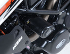 Crash Protectors - Aero Style  forKTM 125 Duke '11-23, 200 Duke '12-, 250 Duke '17-23 and 390 Duke '13-23.