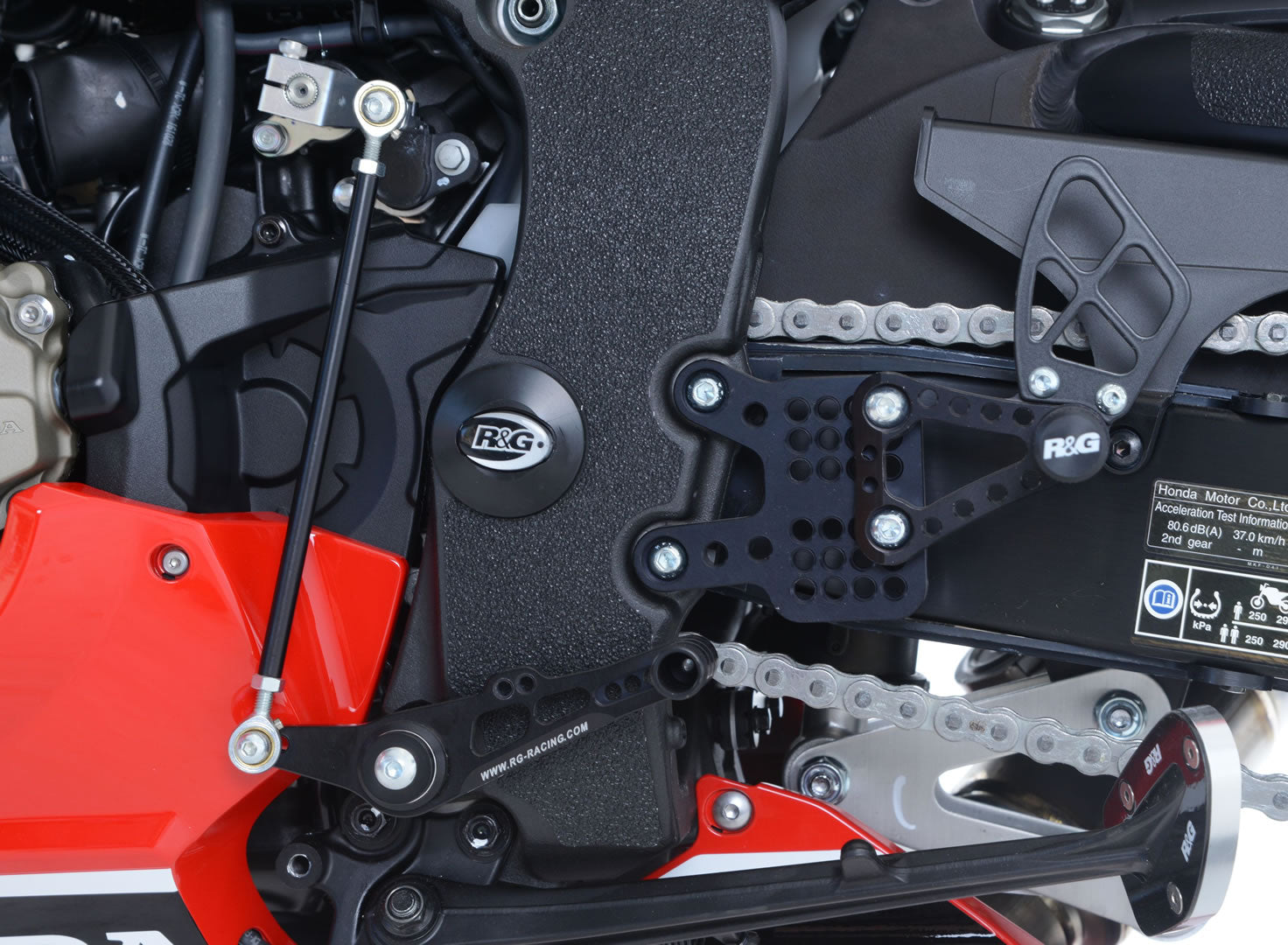 Adjustable Rearsets for HONDA CBR1000RR '08-'19, SP '14-'16