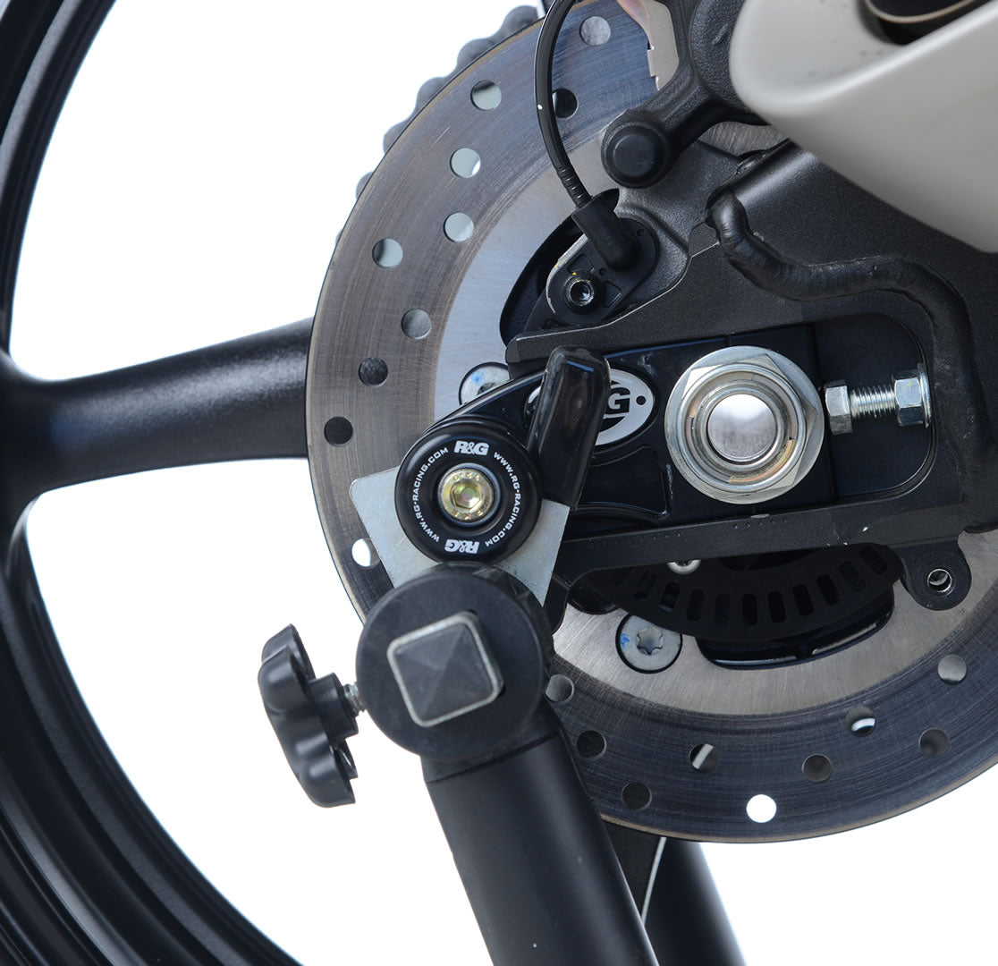 Offset Cotton Reels for Yamaha YZF-R6 '17-, Tracer 9 '21- '24, Tracer 9 GT '21- (GT Plus) '25-, MT-09 (SP) '21-, XSR900 '22- '24, XSR900 GP '24-