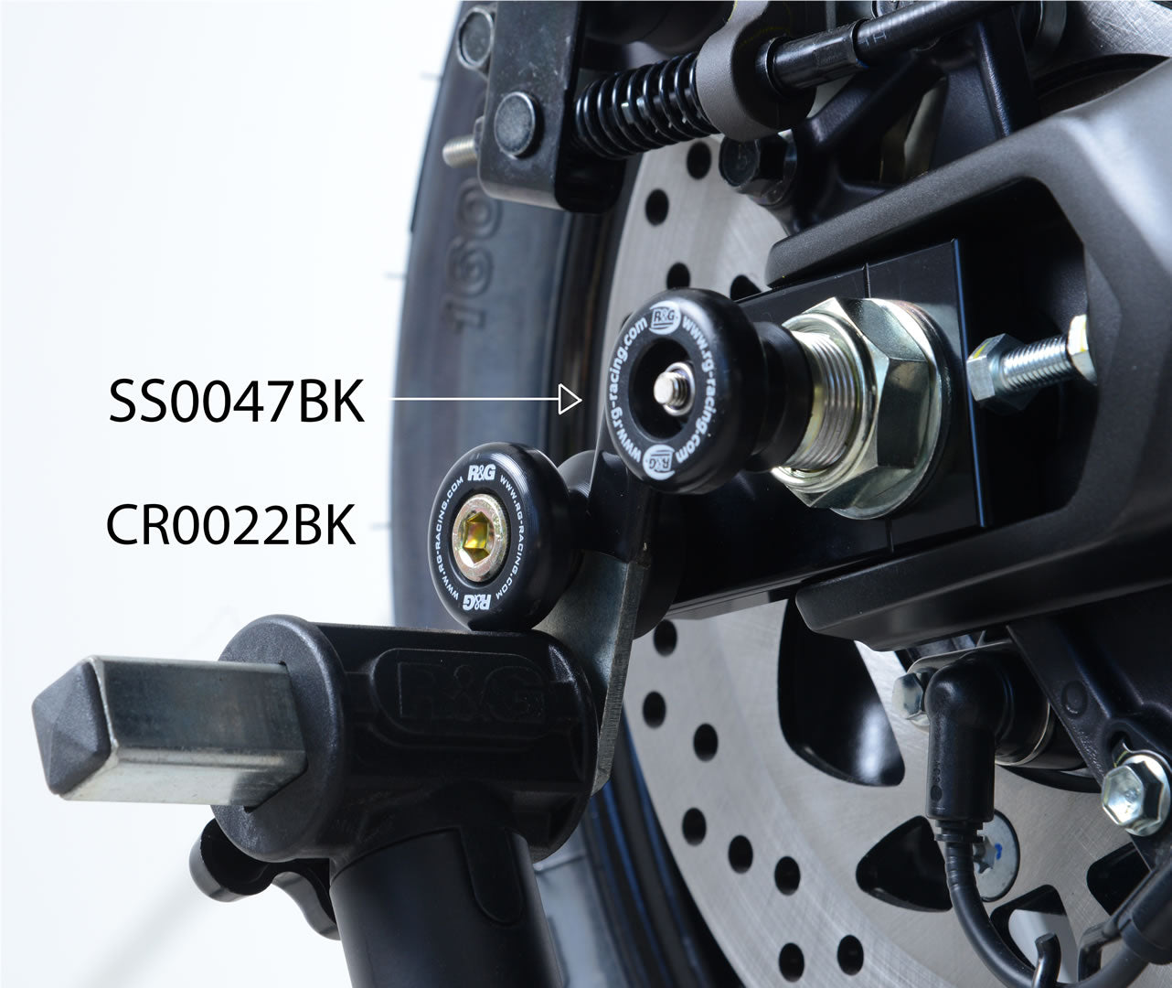 Spindle Sliders for Yamaha TMAX 530 '17  & TMAX 560 '20-