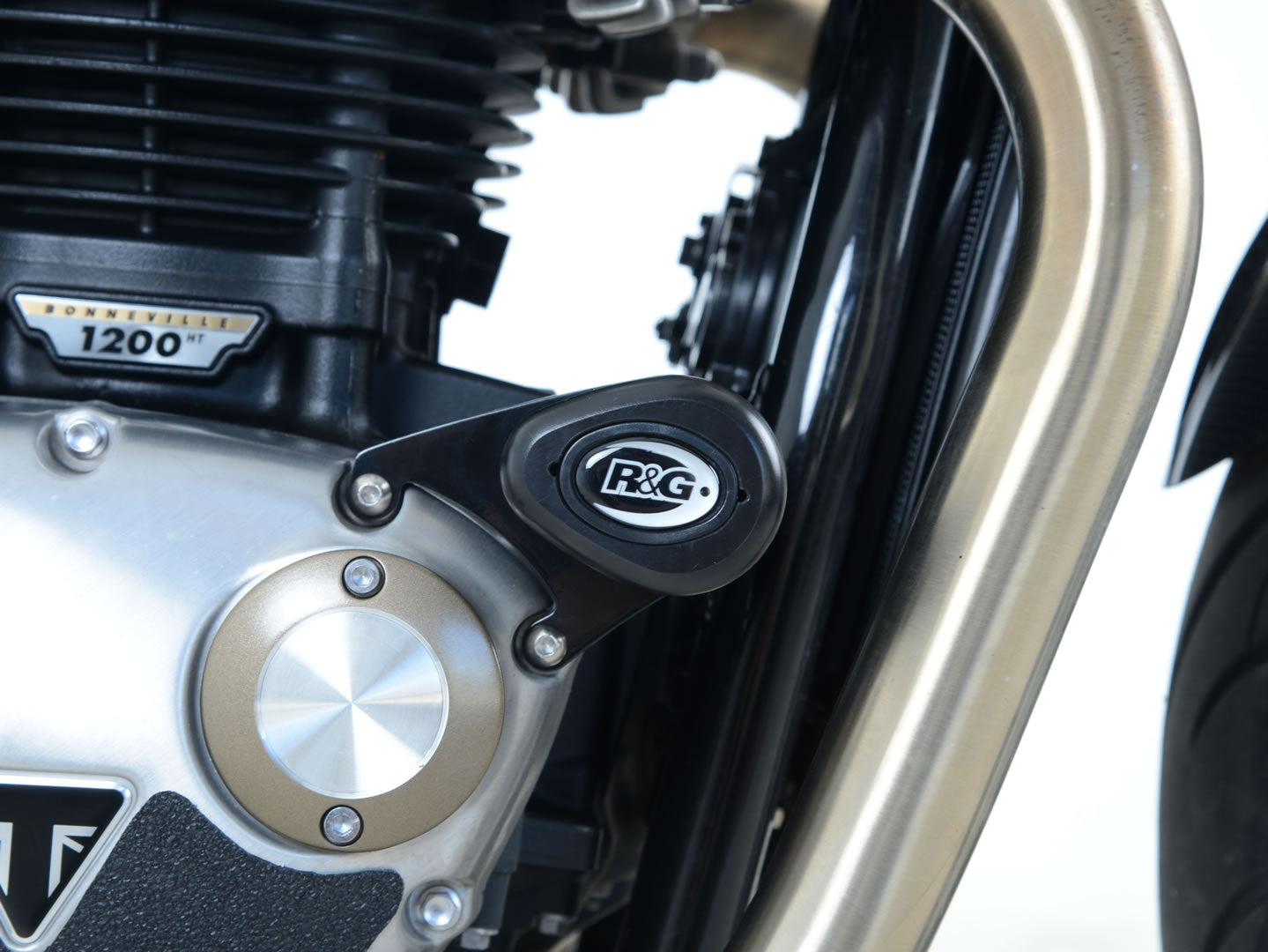 Crash Protectors - Aero Style for Triumph Bonneville Bobber '17-25.