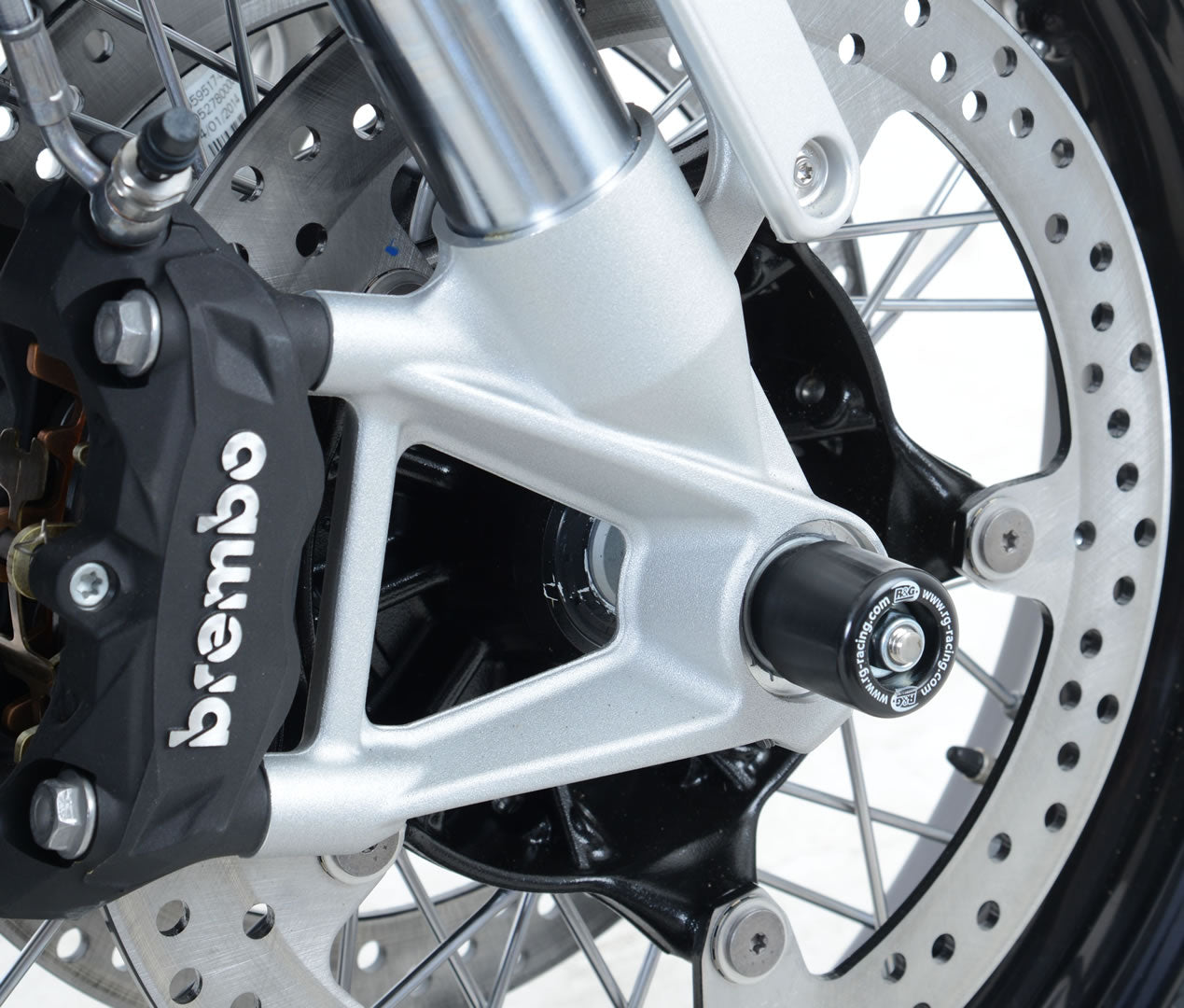 Fork Protectors for BMW R NINE T '17- (Scrambler, Racer, Pure, and Urban GS models)