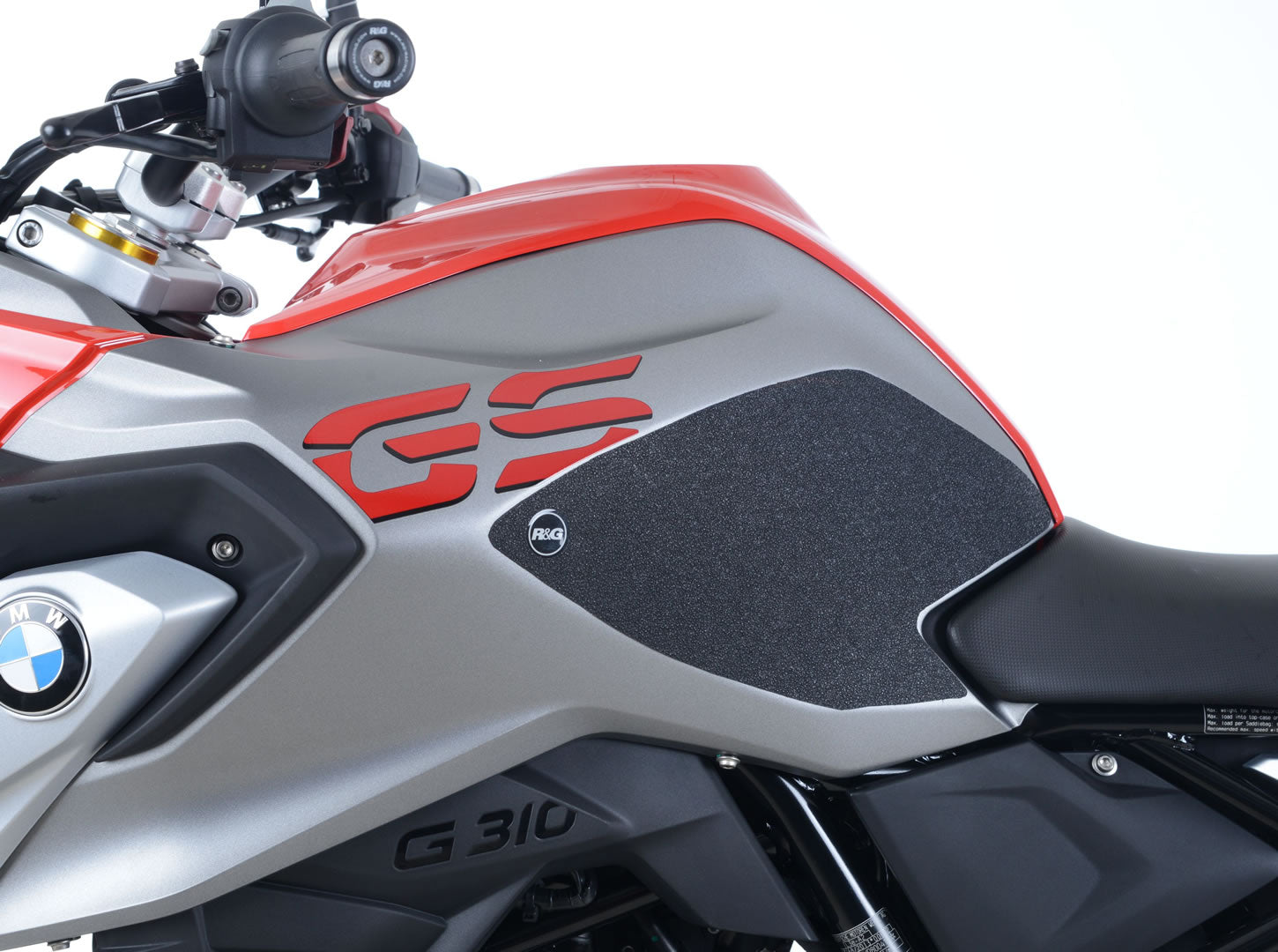 R&G Tank Traction Grips for BMW G310GS '17-25
