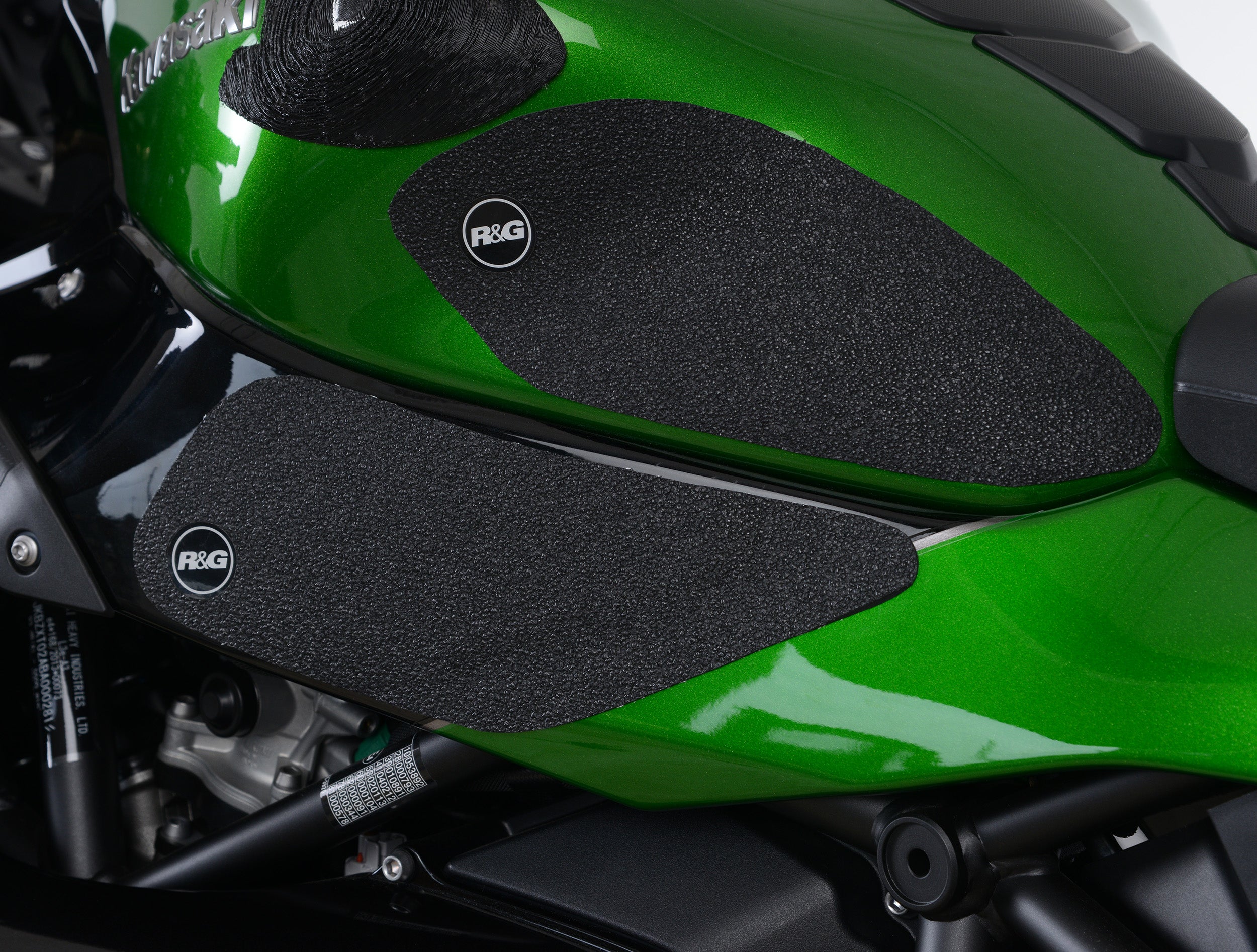 R&G Tank Traction Grips for Kawasaki Ninja H2 SX '18- '24 (4-Piece)