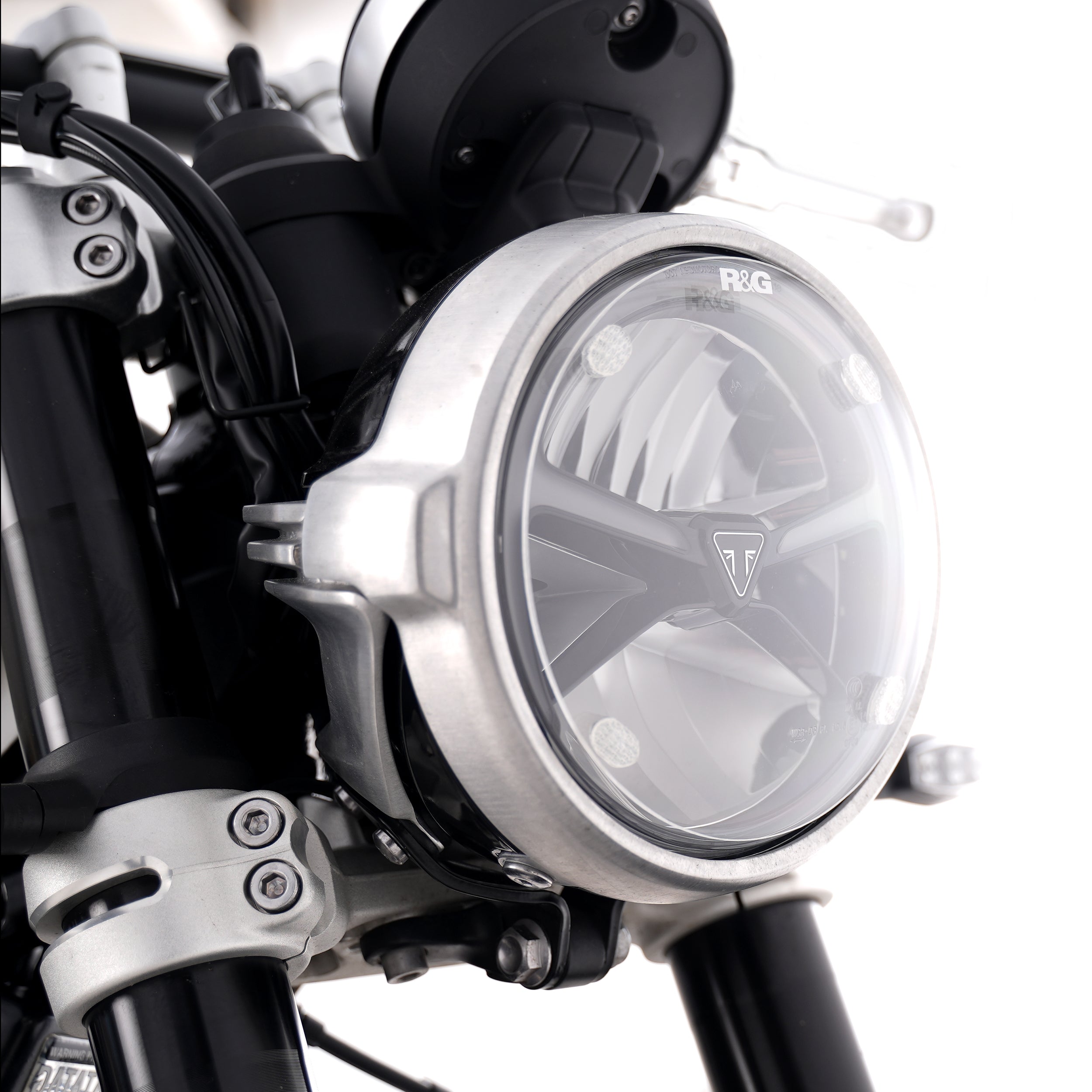 Headlight Shield for Kawasaki Vulcan VN900 Custom '06-'16, BMW R12 NineT '24-,Triumph Speed Twin 1200 '24- ,Royal Enfield Himalayan 450 '24-, Guerrilla 450 '24- and 4 others