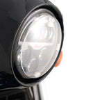 Headlight Shield for Indian FTR1200 (S) '19-25, Scout Bobber '20-  & Triumph Scrambler 1200 XC/XE '19-, Bonneville Bobber '21-25