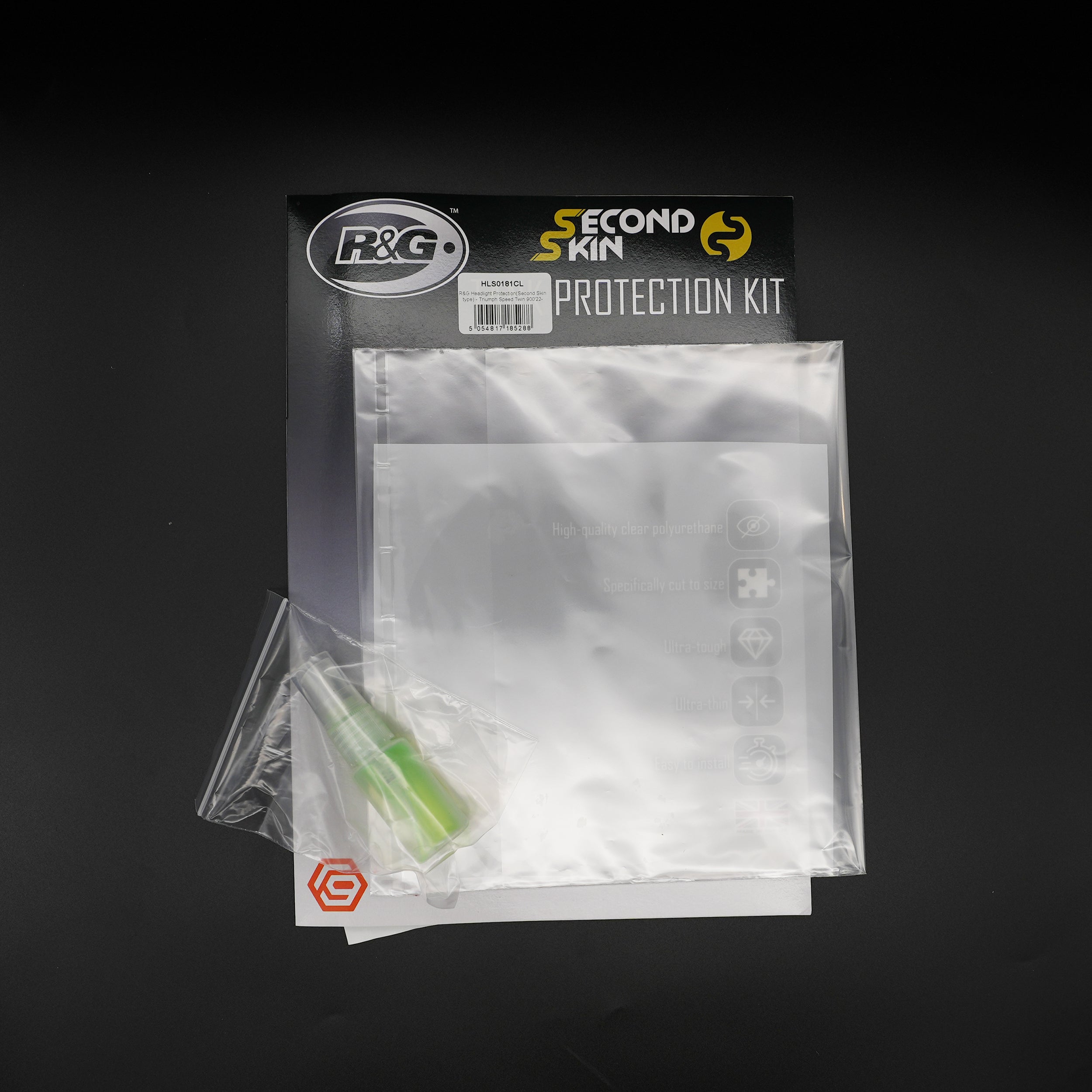 Headlight Shields for Triumph Speed Twin 900 '22-25, CB650R '24- & Scrambler 900 '23- (Second Skin Type)