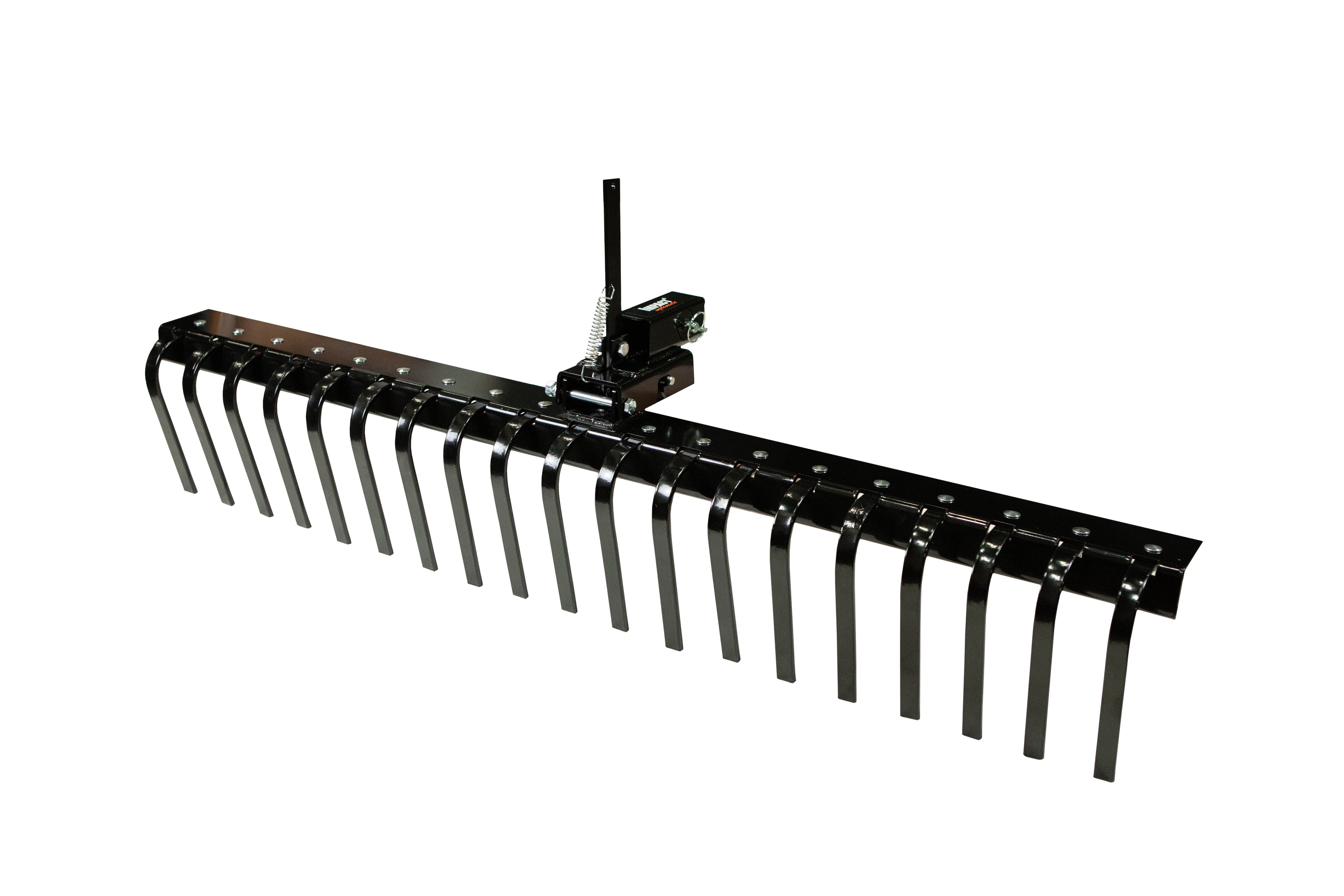 IMPACT IMPLEMENTS® 62" Agricultural Rake w/Tipper Latch & Spring Steel Tines