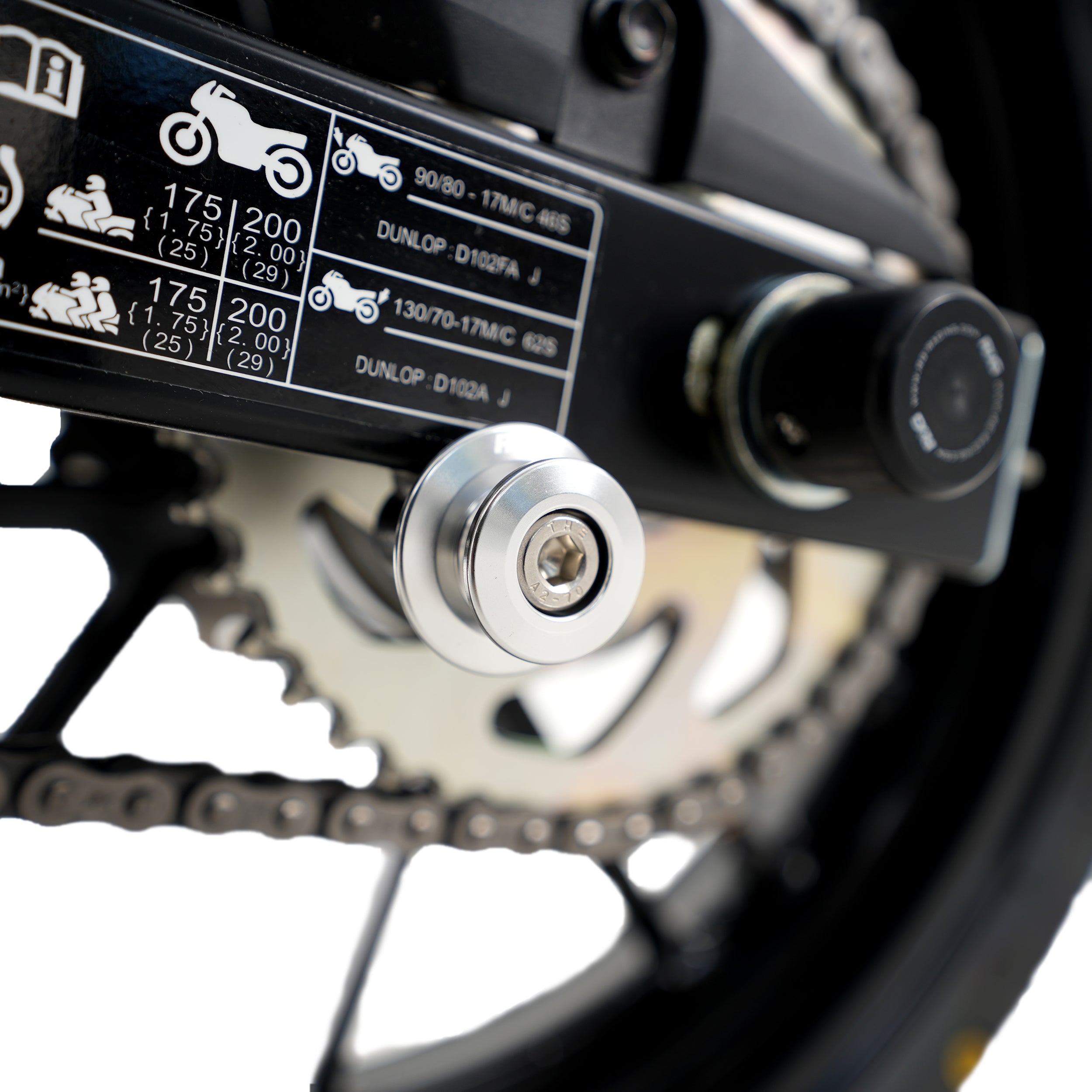 M8 Elevation Paddock Stand Bobbins