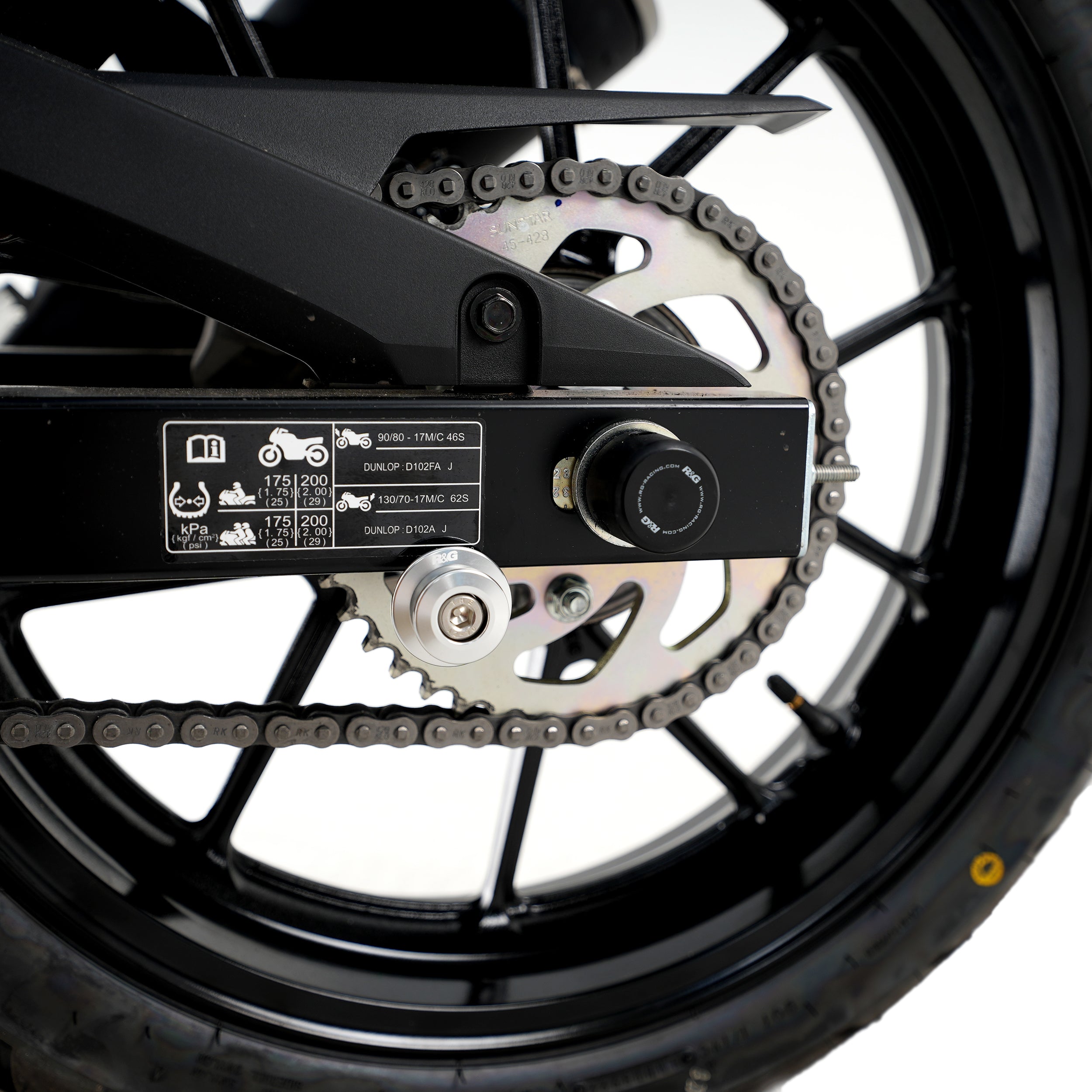 M8 Elevation Paddock Stand Bobbins
