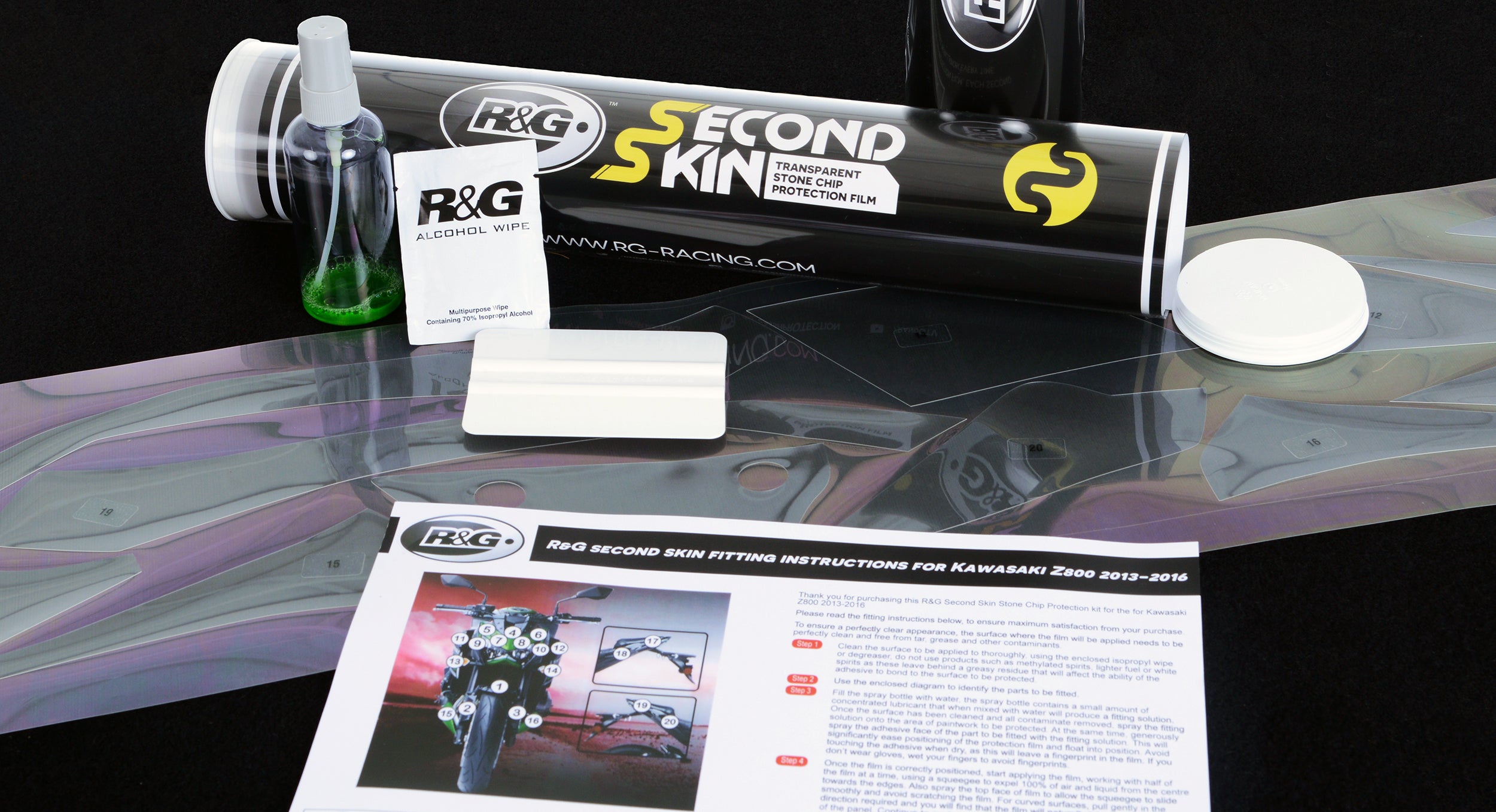 R&G Second Skin for Kawasaki Ninja H2 SX '18-21.