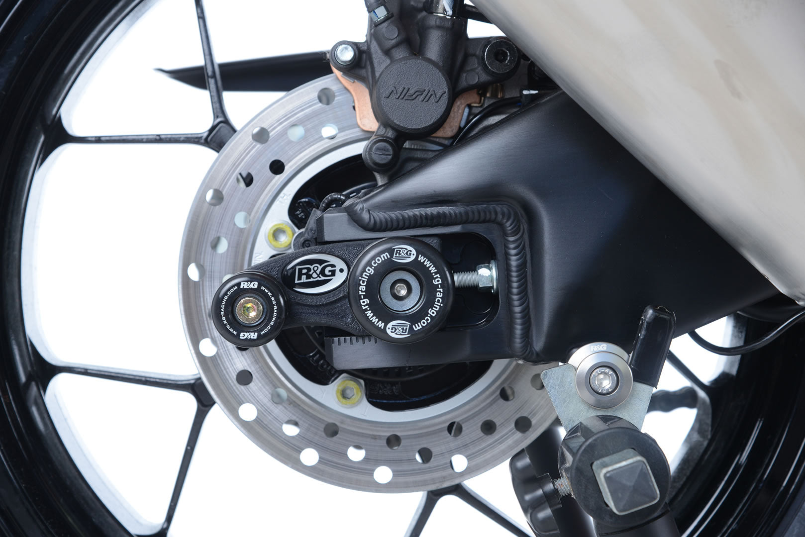 Swingarm Protectors for the Honda CBR1000RR '17-, SP '17-, SP2 '17-, CBR1000RR-R Fireblade & Fireblade SP '20-