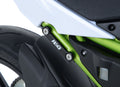 Rear Foot Rest Blanking Plates for Kawasaki Z650 '17- &  Ninja 650 '17- '24