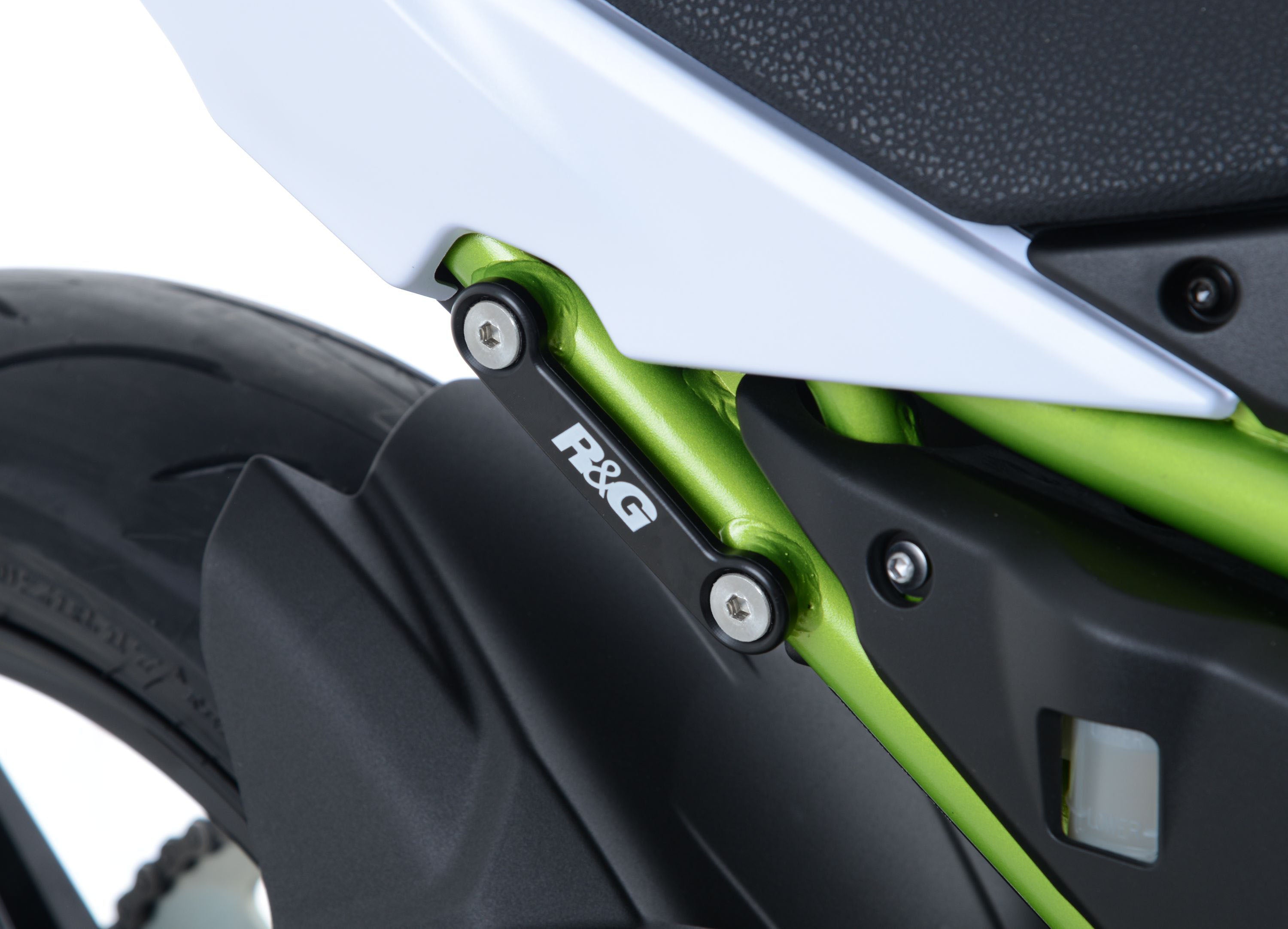 Rear Foot Rest Blanking Plates for Kawasaki Z650 '17- &  Ninja 650 '17- '24