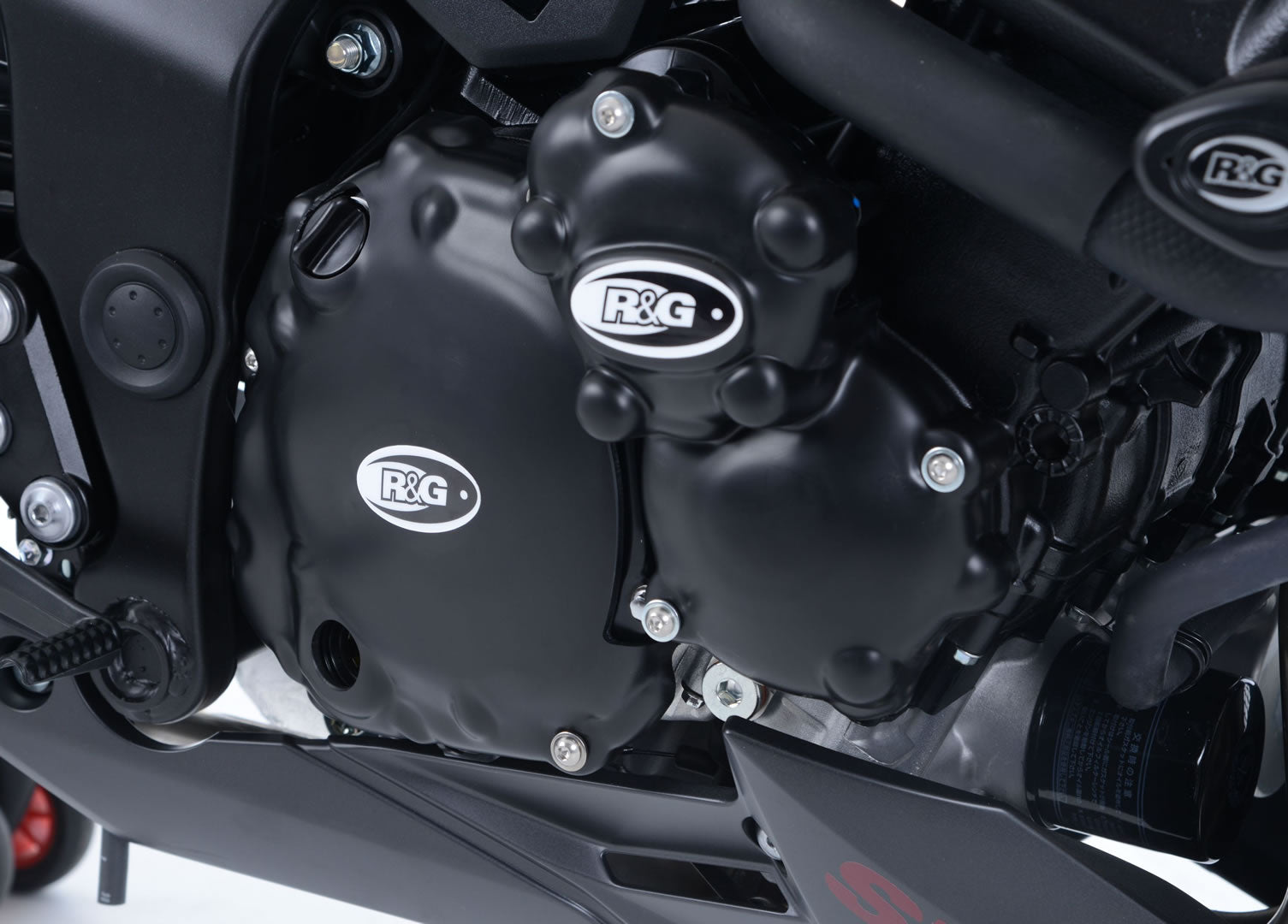 Engine Case Cover Kit (3pc) for Suzuki GSX-S750 '17- '24 models
