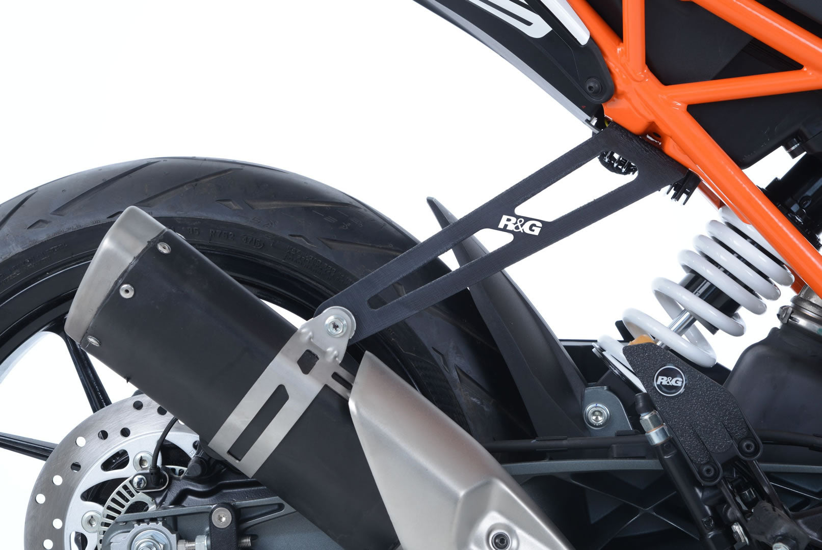 Exhaust Hanger & Blanking Plate Kit for the KTM Duke 125 '17-'23 models