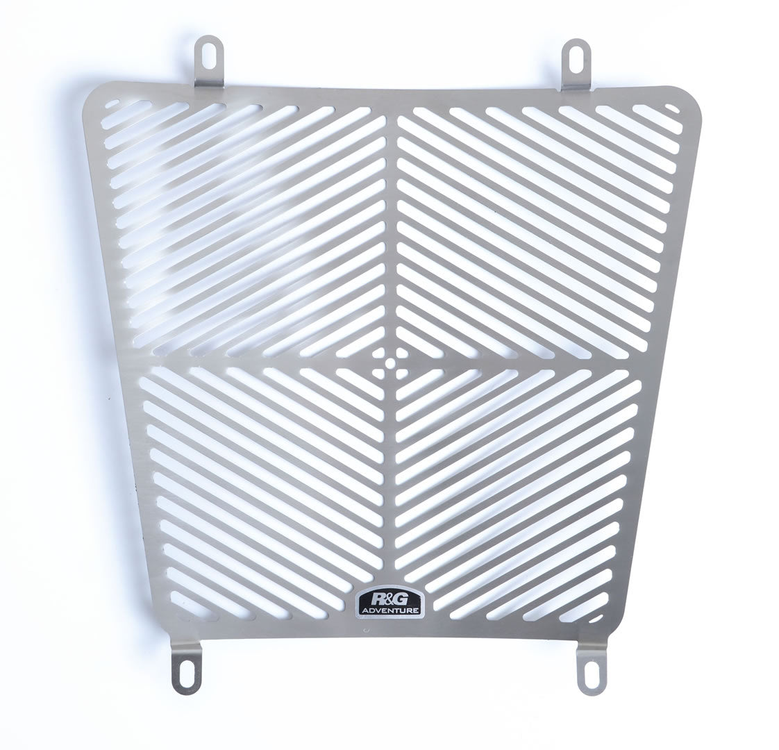Stainless Steel Radiator Guard for the Aprilia RSV4 RR/RF '15- '24, Tuono V4 '15- '24 and Aprilia RSV-4 1100 Factory '19- '24
