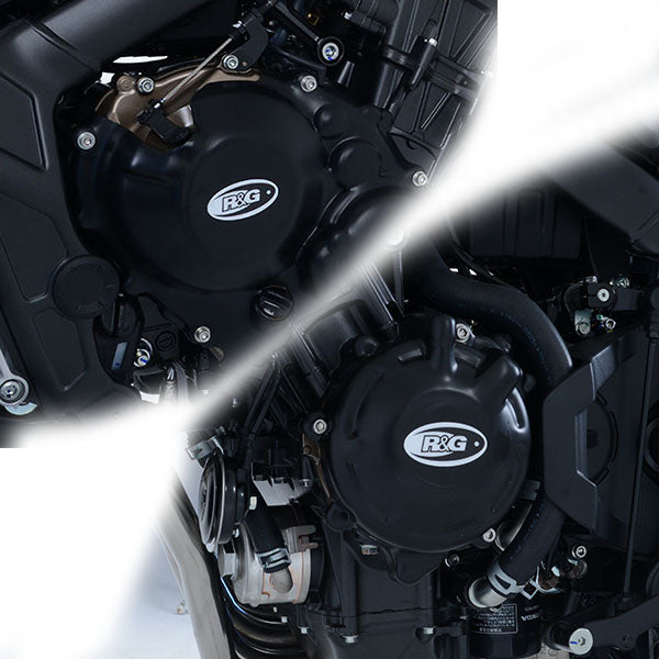 Engine Case Cover Kit (2pc) for Honda CBR650F / CB650F '13-, CB650R '19-'20 & CBR650R '19-'20