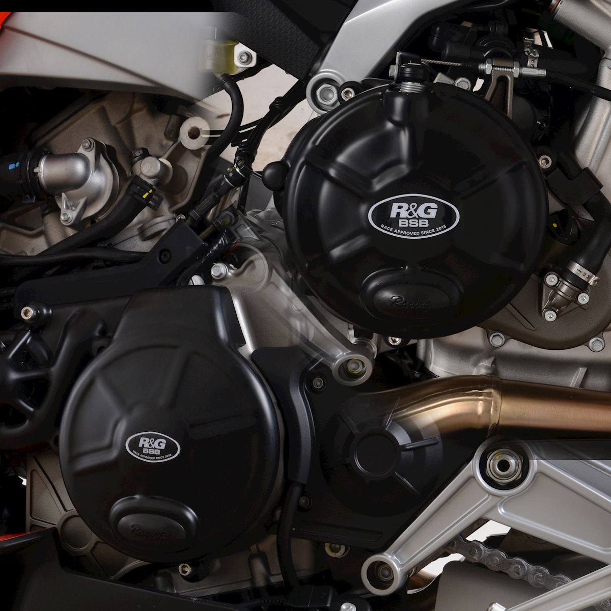 Engine Case Cover Kit (Pair) for Aprilia RS660 '21-24, RS660 Factory '22-24, Tuono 660 '21-24 & Tuareg 660 '22-24  (Race Series)