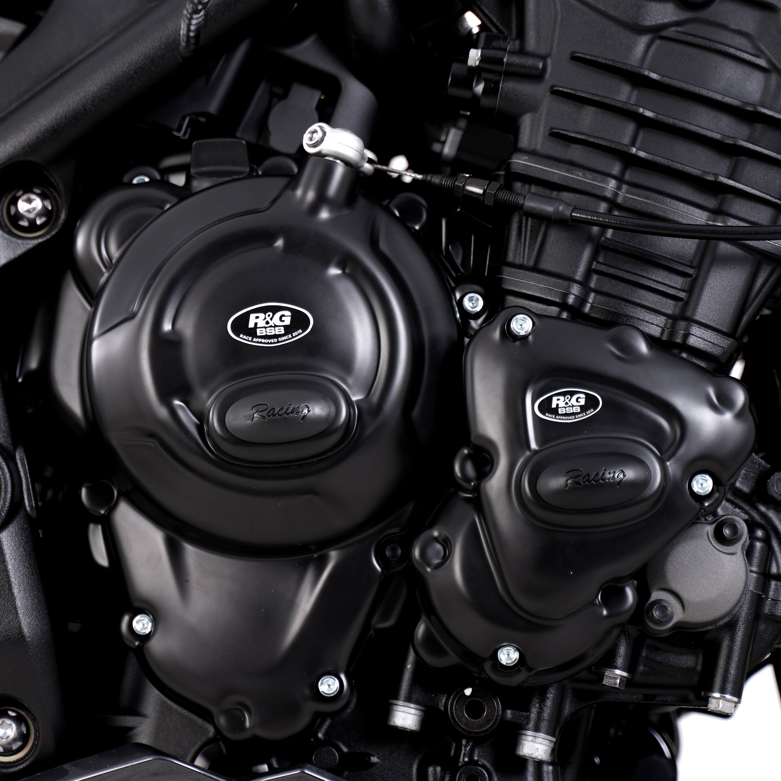 Engine Case Cover Race Kit (3-piece) for Triumph Speed Triple 1200 RS '21-, Speed Triple 1200 RR '22- & Speed Triple 1200RX '25-