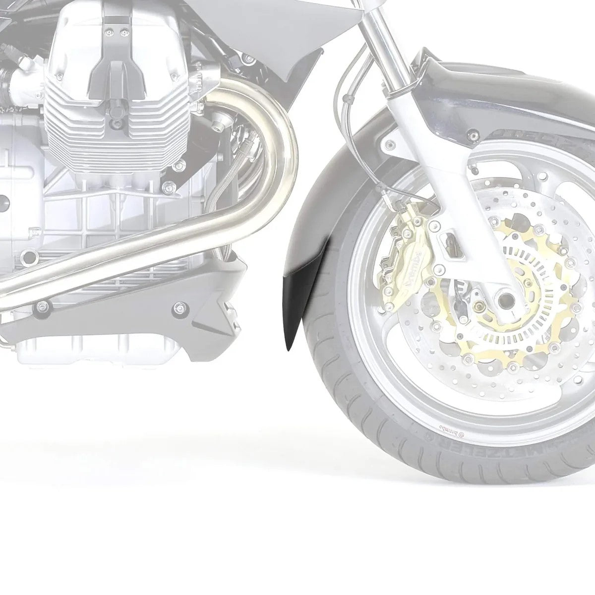 R&G Fender Extender for Moto Guzzi Breva V 1100 '04-'09,  Breva V 1200/Sport '05-'11 & Norge 1200 GT '08-'09.