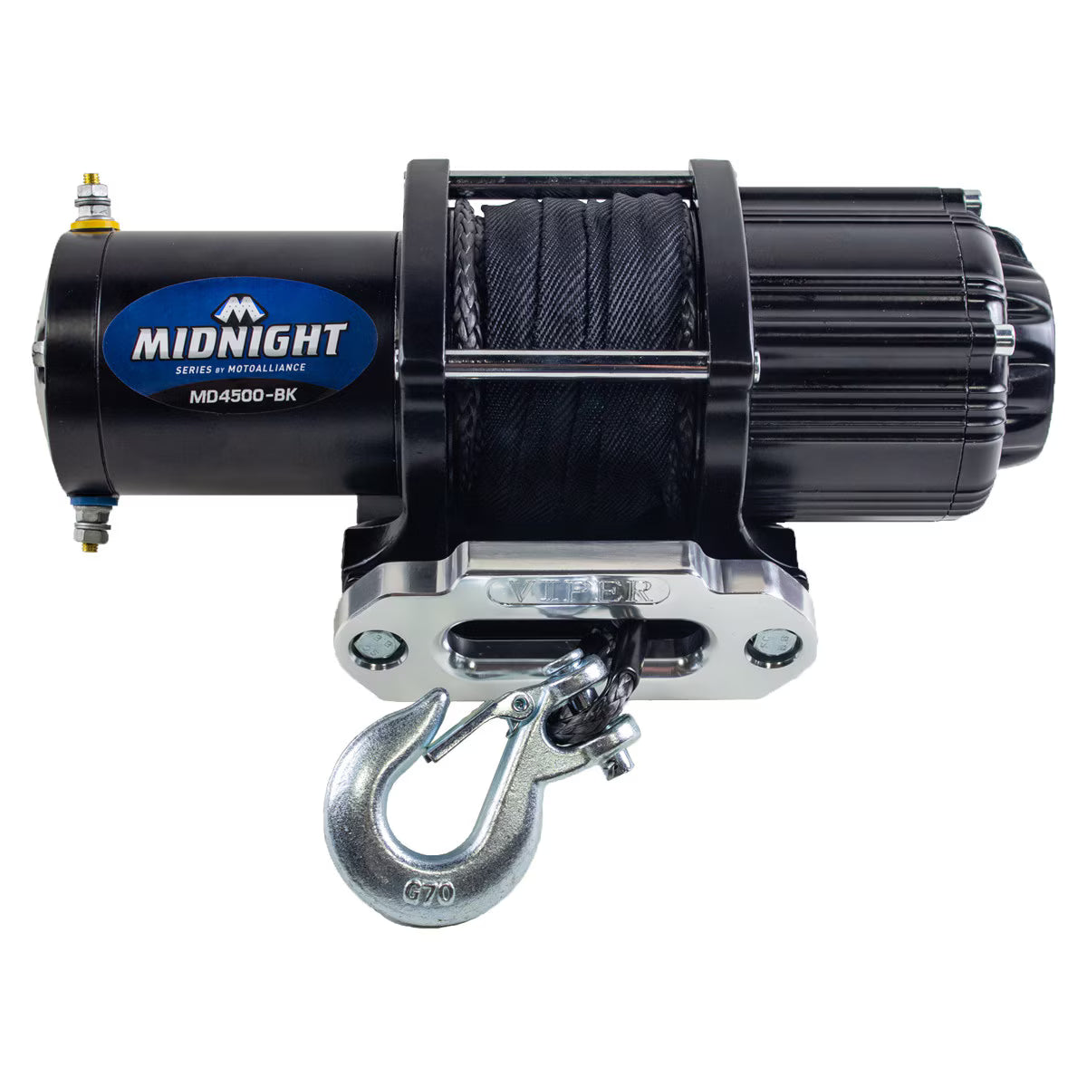 VIPER Midnight 4500lb ATV/UTV Winch
