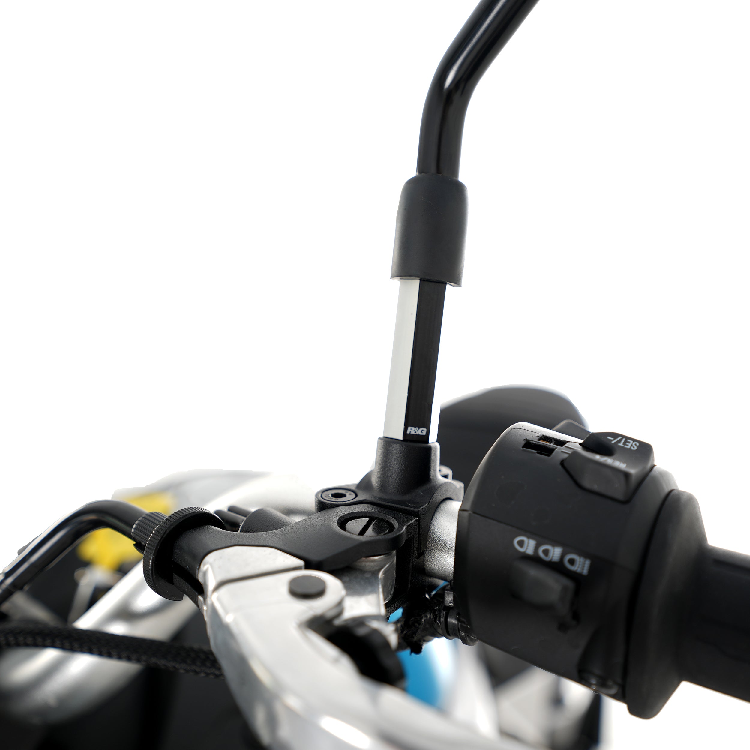 Mirror Risers for Indian Scout '15-, Scout Sixty '18-, Scout Bobber '17-, FTR1200/S '19-25 & CFMoto 700CL-X Heritage '21-