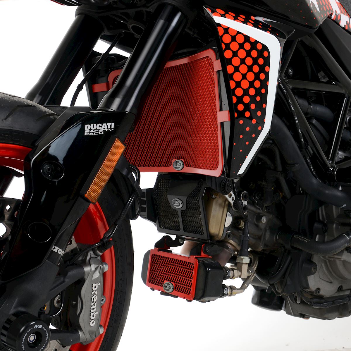 Front Cylinder Head Guard for the Ducati Hypermotard 950 '19-25 & Hypermotard 950 SP/RVE '21-25