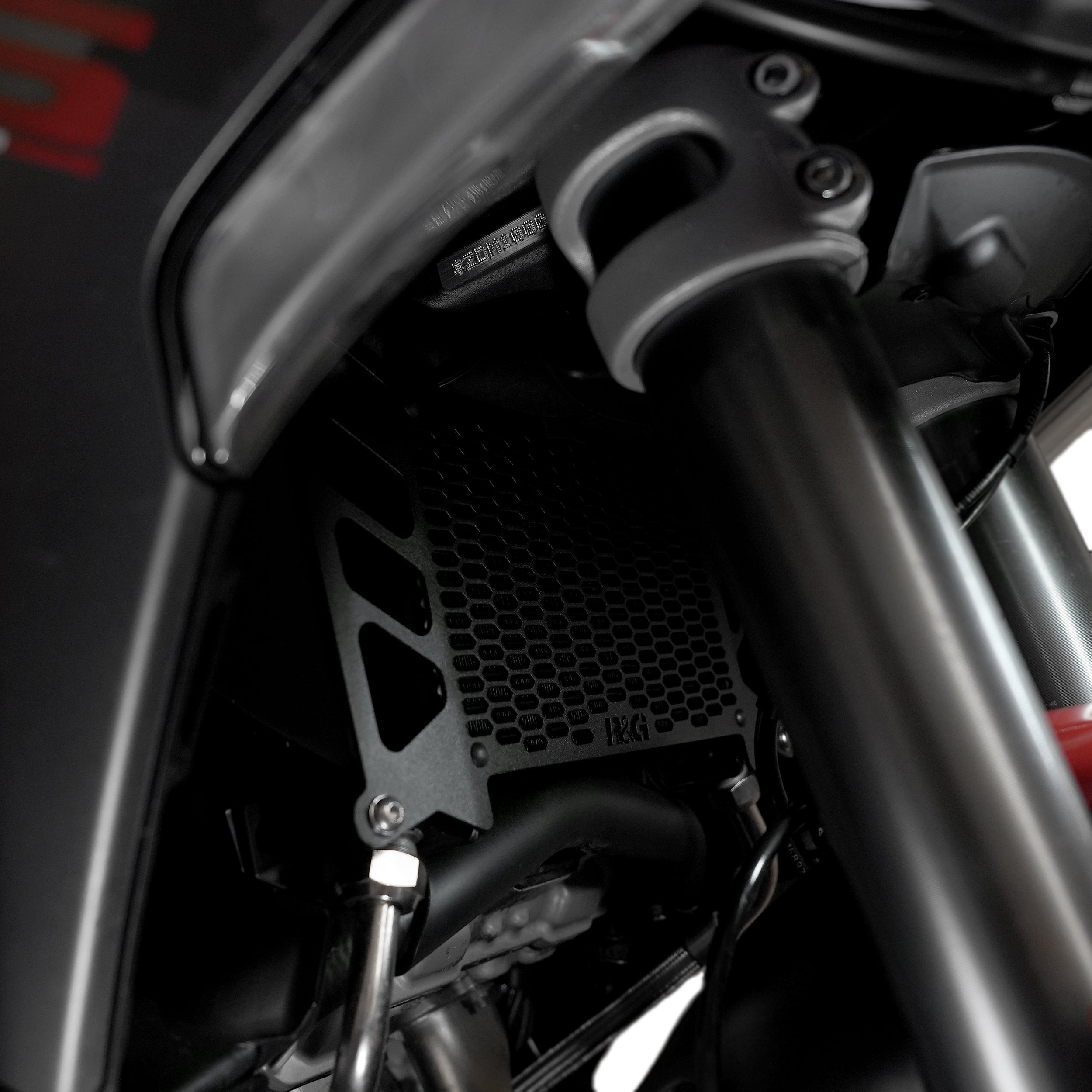 Oil Cooler Guard for Ducati Multistrada V4/ V4S/V4 Pikes Peak '21-, Multistrada V4 RS & Multistrada V4 Rally '25-
