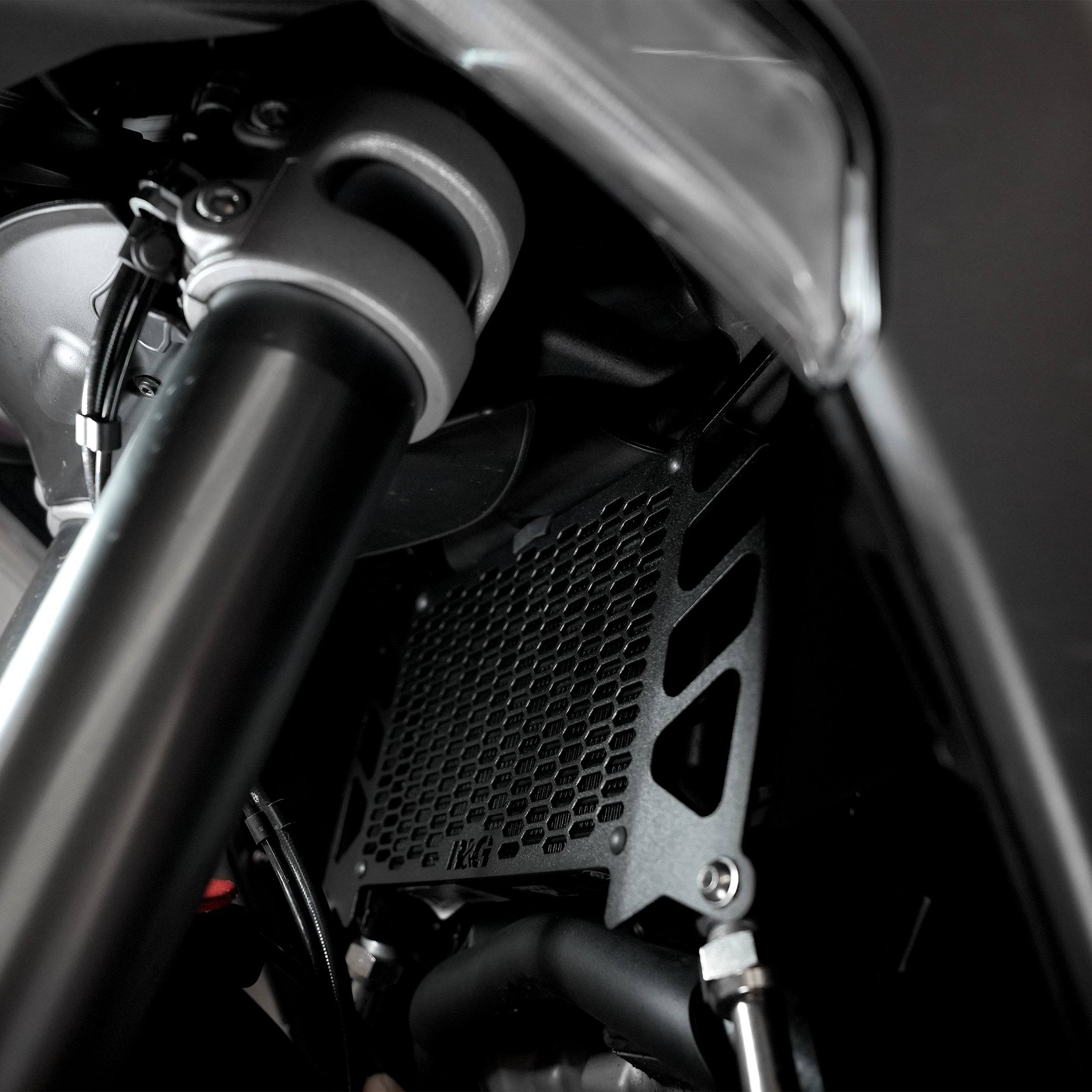 Oil Cooler Guard for Ducati Multistrada V4/ V4S/V4 Pikes Peak '21-, Multistrada V4 RS & Multistrada V4 Rally '25-
