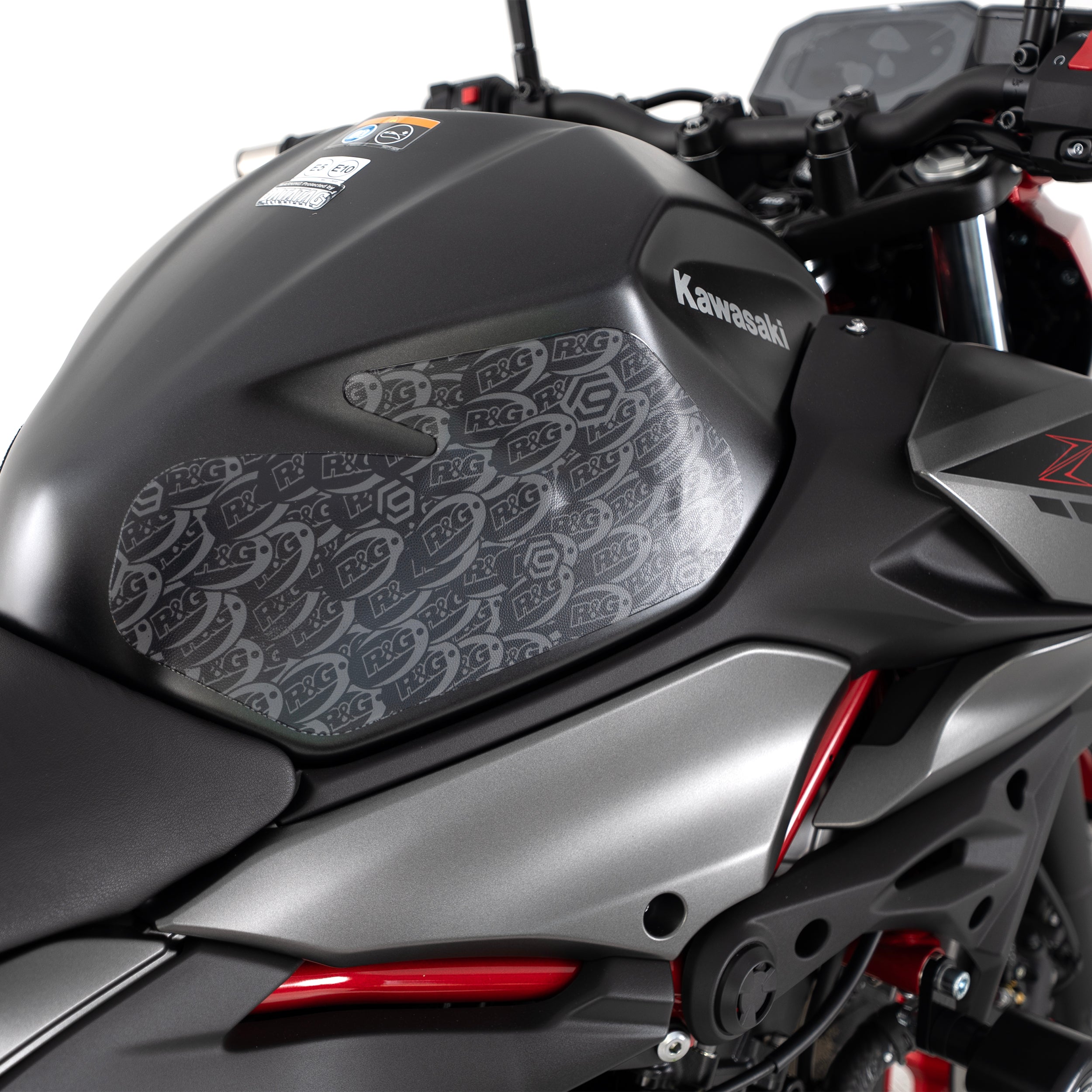 Race Grips for the Kawasaki Ninja 400/ 250 '18-/ Z400 '19- / Z250 '19-,Z500 2024 (2-Piece Kit)
