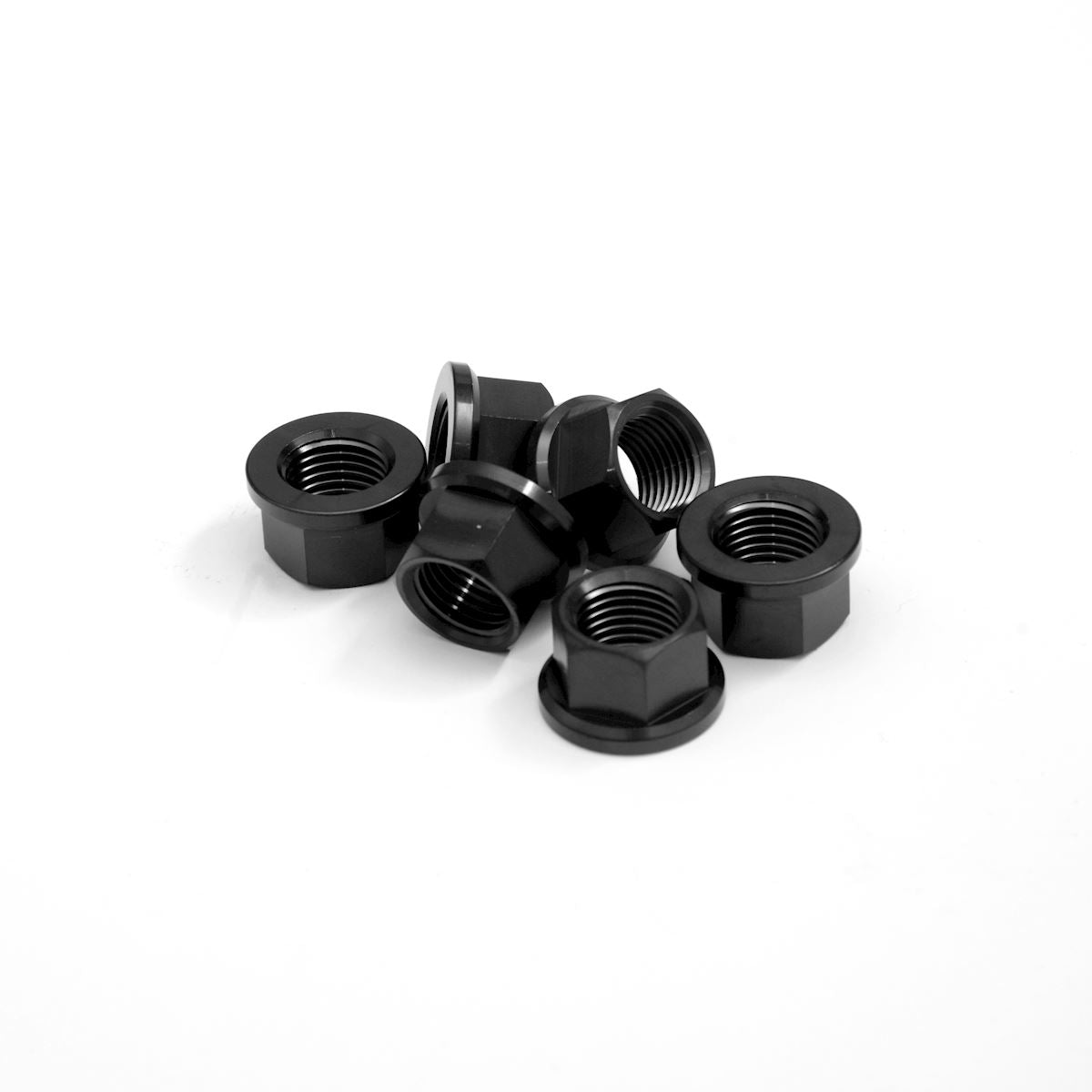 Titanium Sprocket Nuts M12X1.25 (5-piece set)