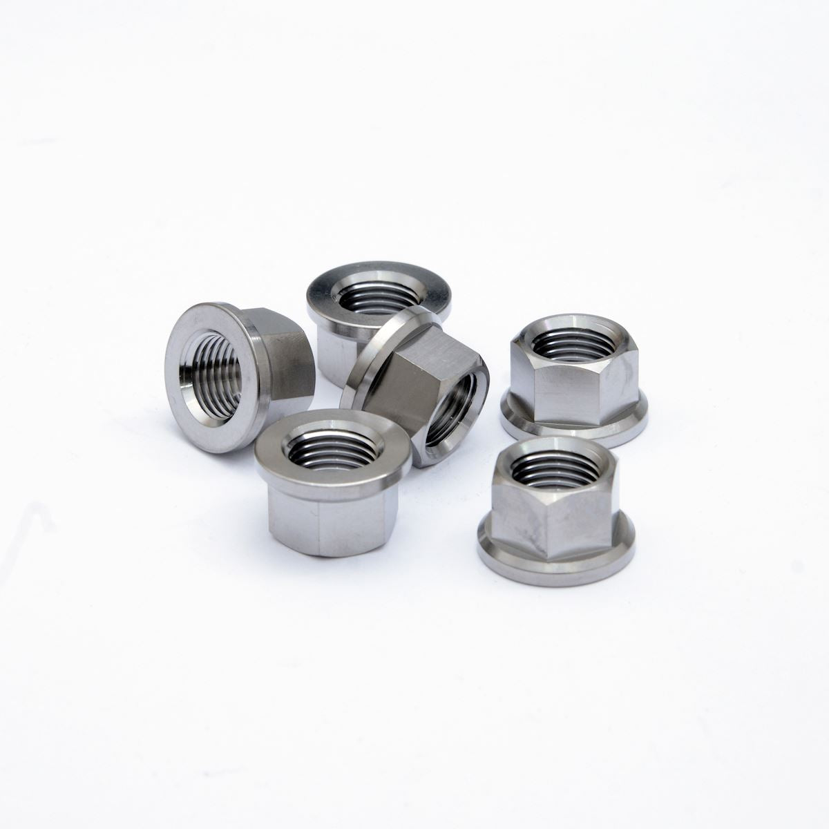 Titanium Sprocket Nuts M10x1.00 (5-piece set)