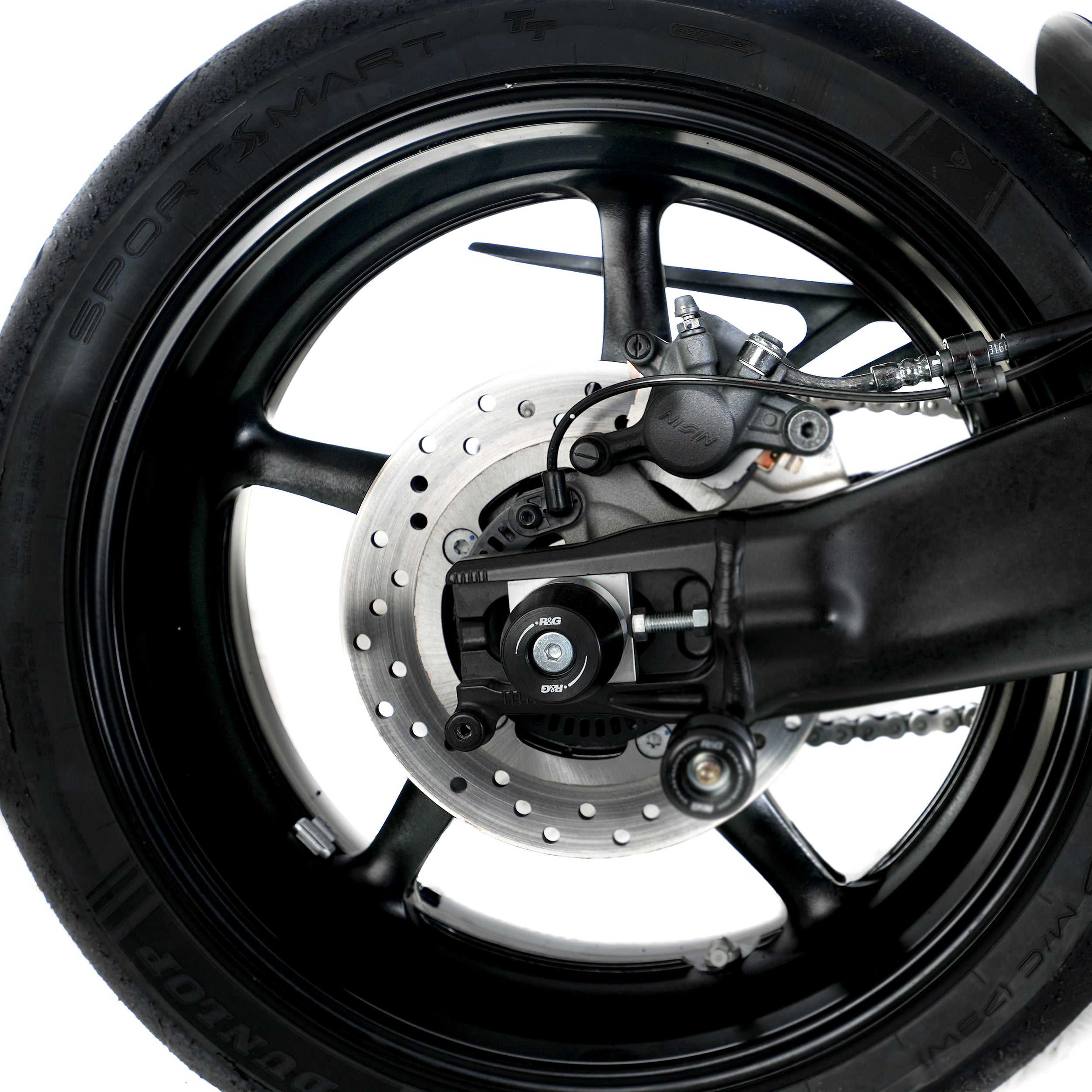 APEX Swingarm Protectors for Yamaha YZF-R9 '25- / MT-09 (SP) '21- / Tracer 9 GT '21- / Tracer 9 GT Plus '25- / XSR900 (GP) '22-