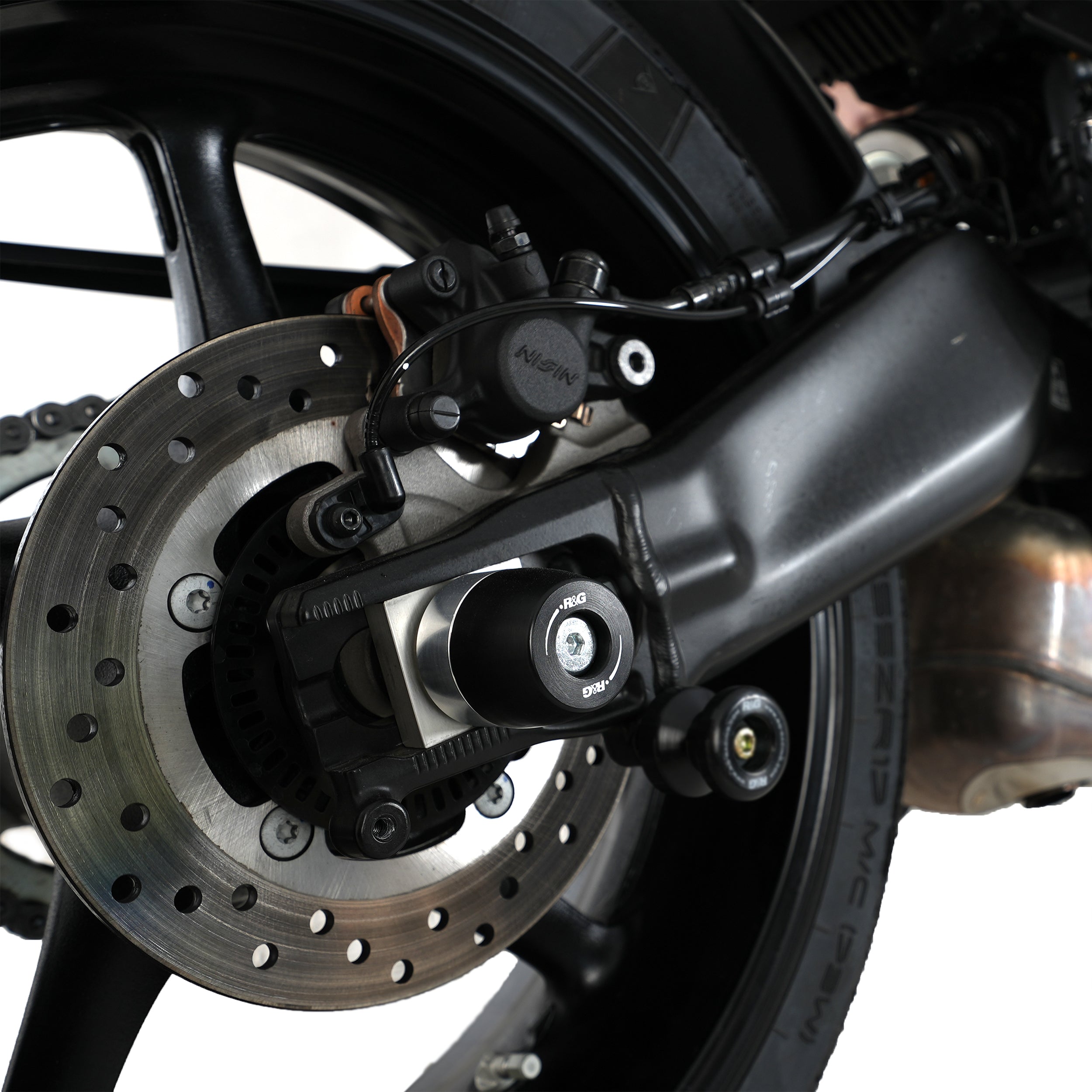 APEX Swingarm Protectors for Yamaha YZF-R9 '25- / MT-09 (SP) '21- / Tracer 9 GT '21- / Tracer 9 GT Plus '25- / XSR900 (GP) '22-