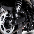 APEX Swingarm Protectors for the Triumph Scrambler 900 '23-25, Speed Twin 900 '25- & Speed Twin 1200 '24-