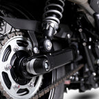 APEX Swingarm Protectors for the Triumph Scrambler 900 '23-25, Speed Twin 900 '25- & Speed Twin 1200 '24-