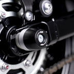 APEX Swingarm Protectors for the Triumph Scrambler 900 '23-25, Speed Twin 900 '25- & Speed Twin 1200 '24-
