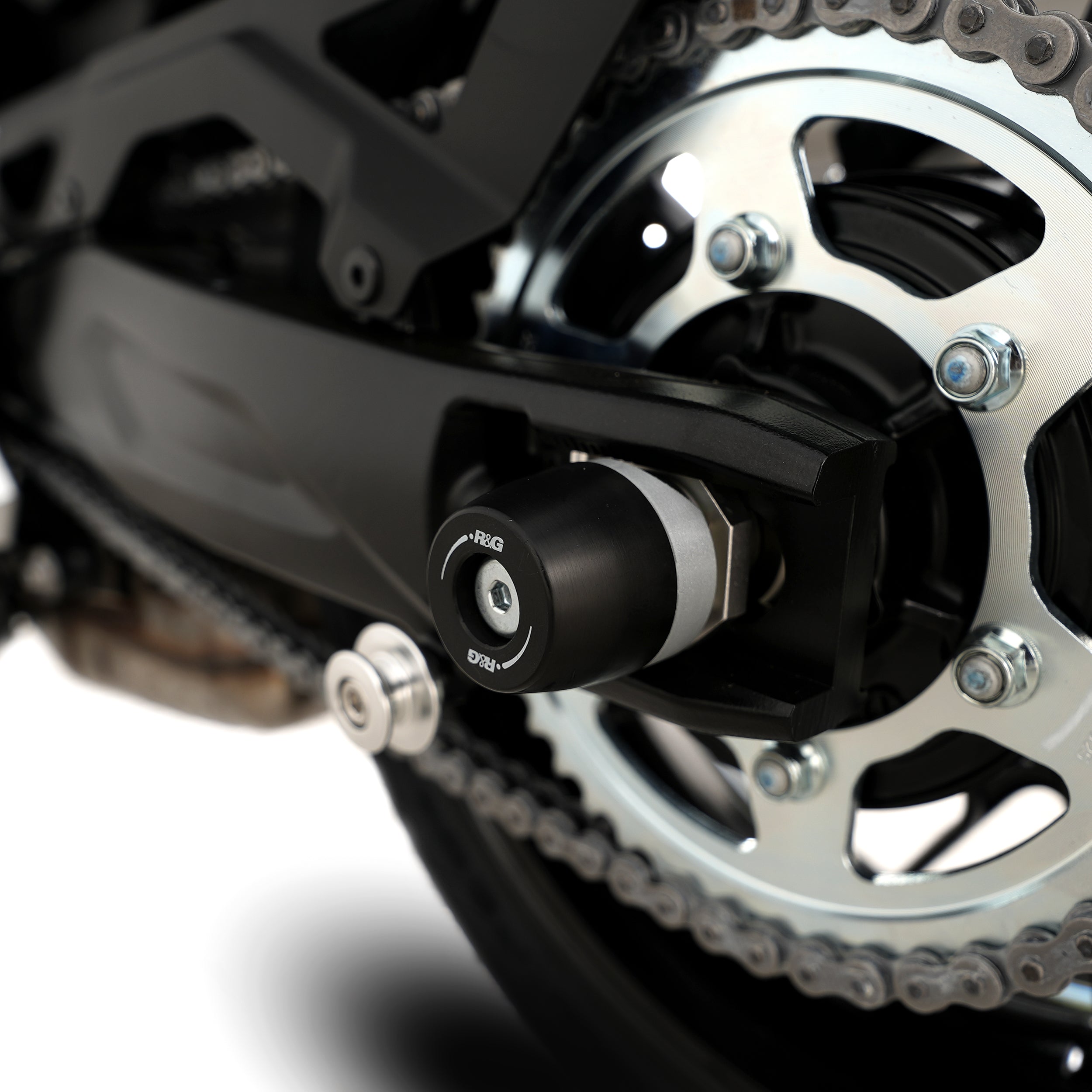APEX Swingarm Protectors for the Suzuki GSX-8T '25-, GSX-8TT '25-, GSX-8S '23-,GSX-8R '24- & V-Strom 800DE '23-