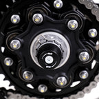 APEX Swingarm Protectors for the Triumph Speed Triple 1200RR '22-, Speed Triple 1200RS '21- & Speed Triple 1200RX '25-