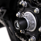 APEX Swingarm Protectors for the Triumph Speed Triple 1200RR '22-, Speed Triple 1200RS '21- & Speed Triple 1200RX '25-