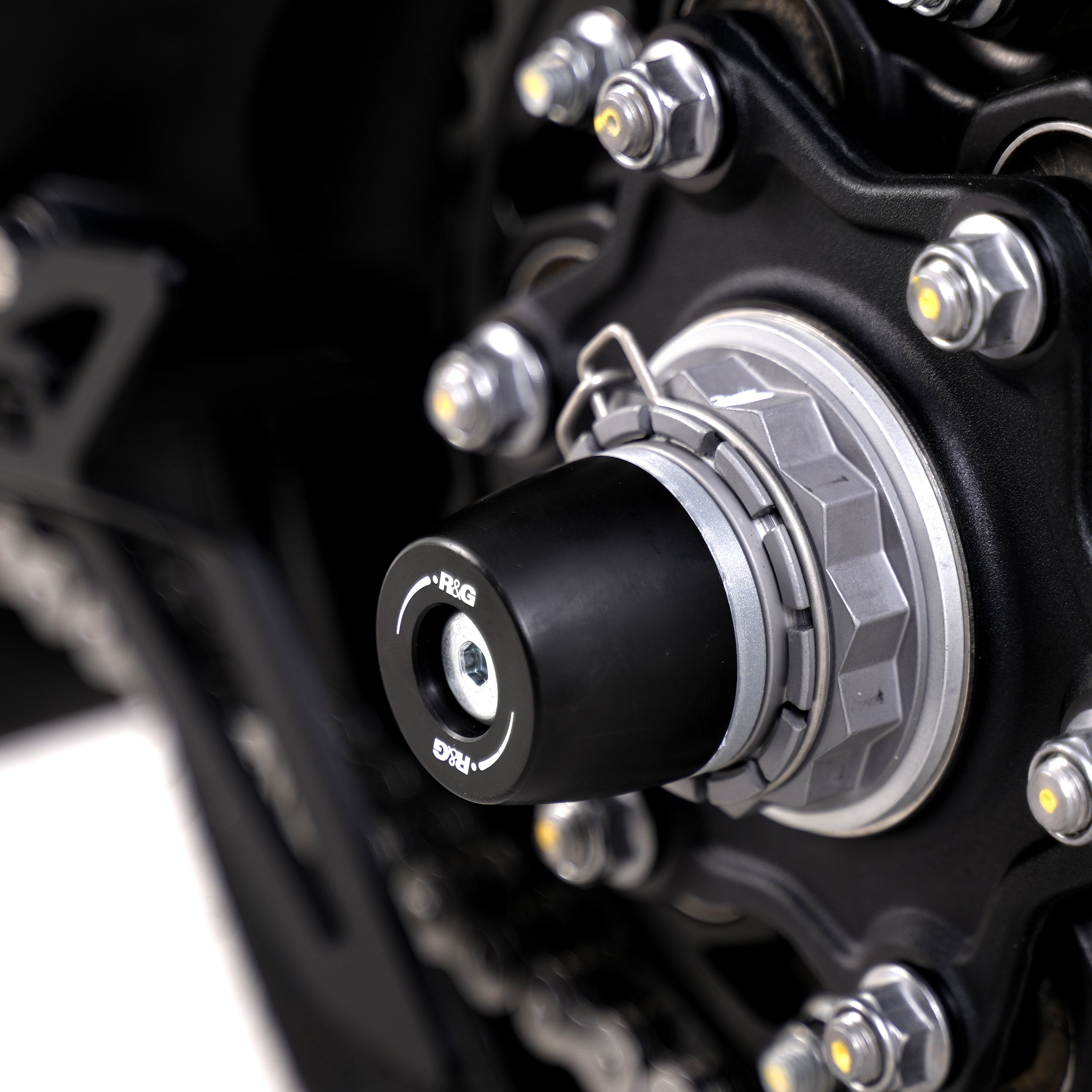 APEX Swingarm Protectors for the Triumph Speed Triple 1200RR '22-, Speed Triple 1200RS '21- & Speed Triple 1200RX '25-