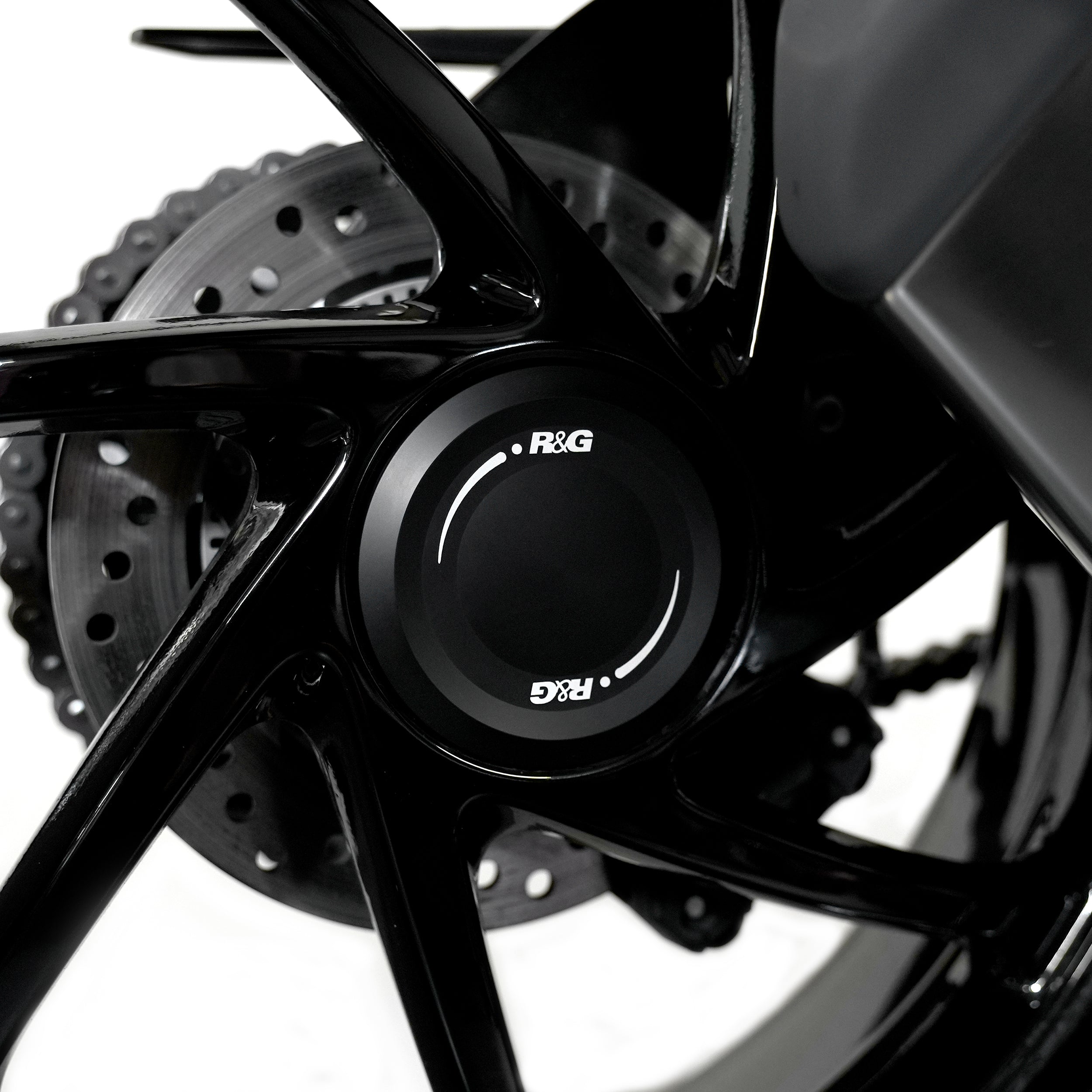 APEX Swingarm Protectors for the Triumph Speed Triple 1200RR '22-, Speed Triple 1200RS '21- & Speed Triple 1200RX '25-