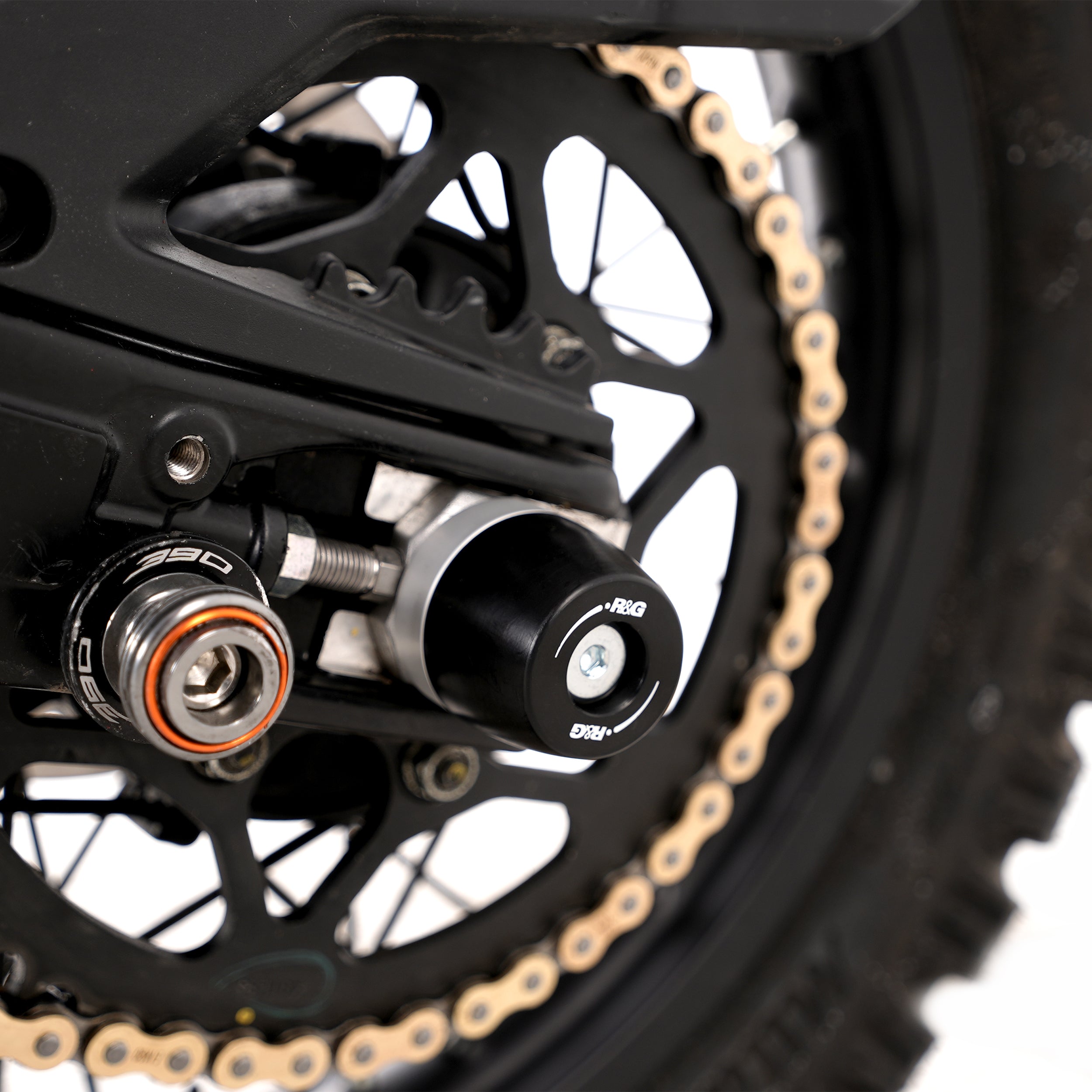 APEX Swingarm Protectors for the KTM 390 Adventure R & 390 Adventure X '25-