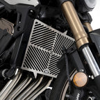 Stainless Steel Radiator Guard for Honda CBR650F, Honda CB650F '14-, CB650R '19- & CBR650R '19-23  models