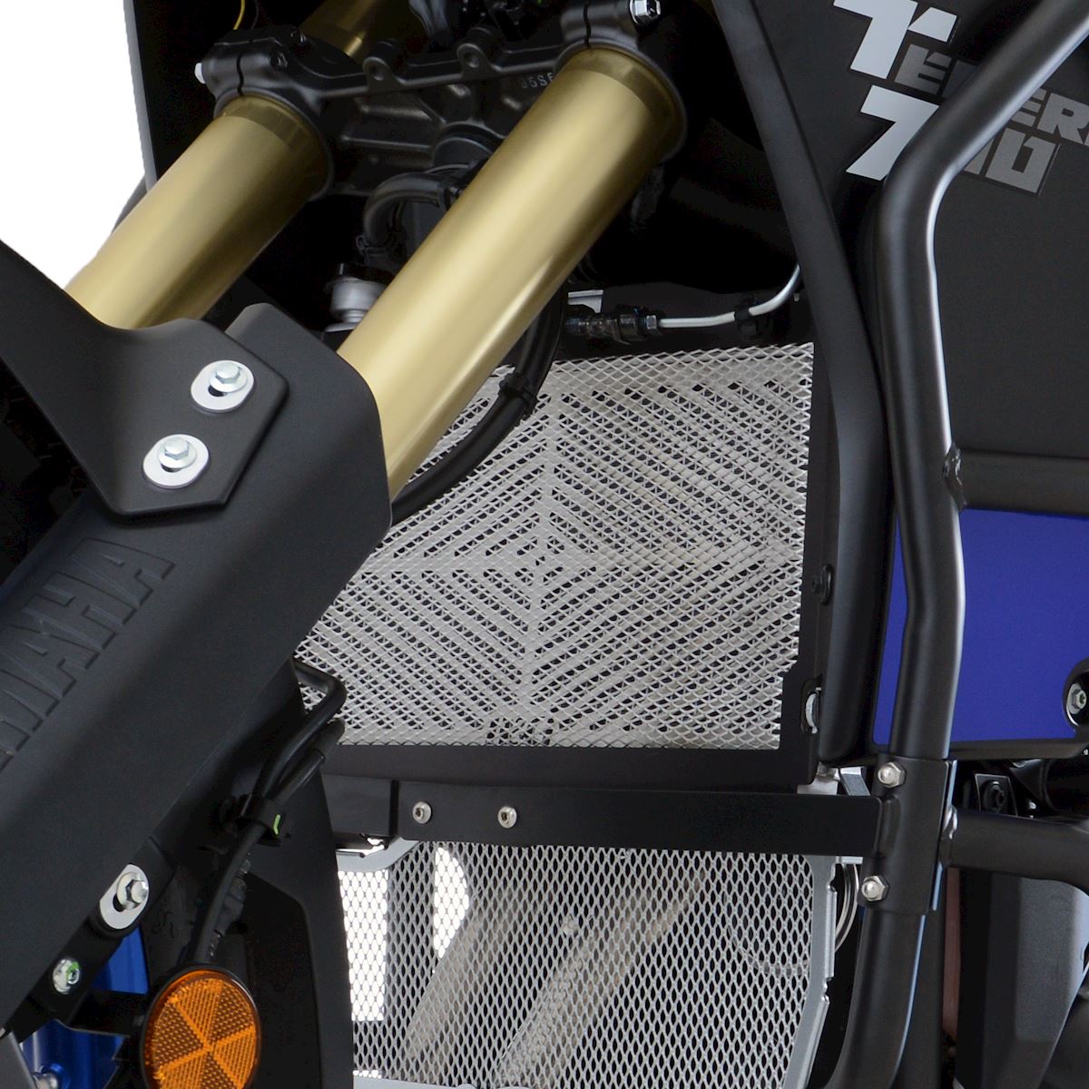 Stainless Steel Radiator Guard for Yamaha Tenere World Rally(T7) '23-, Tenere 700 '19- '24, Tenere 700 World Raid '22- & Tenere 700 Rally '21- '24
