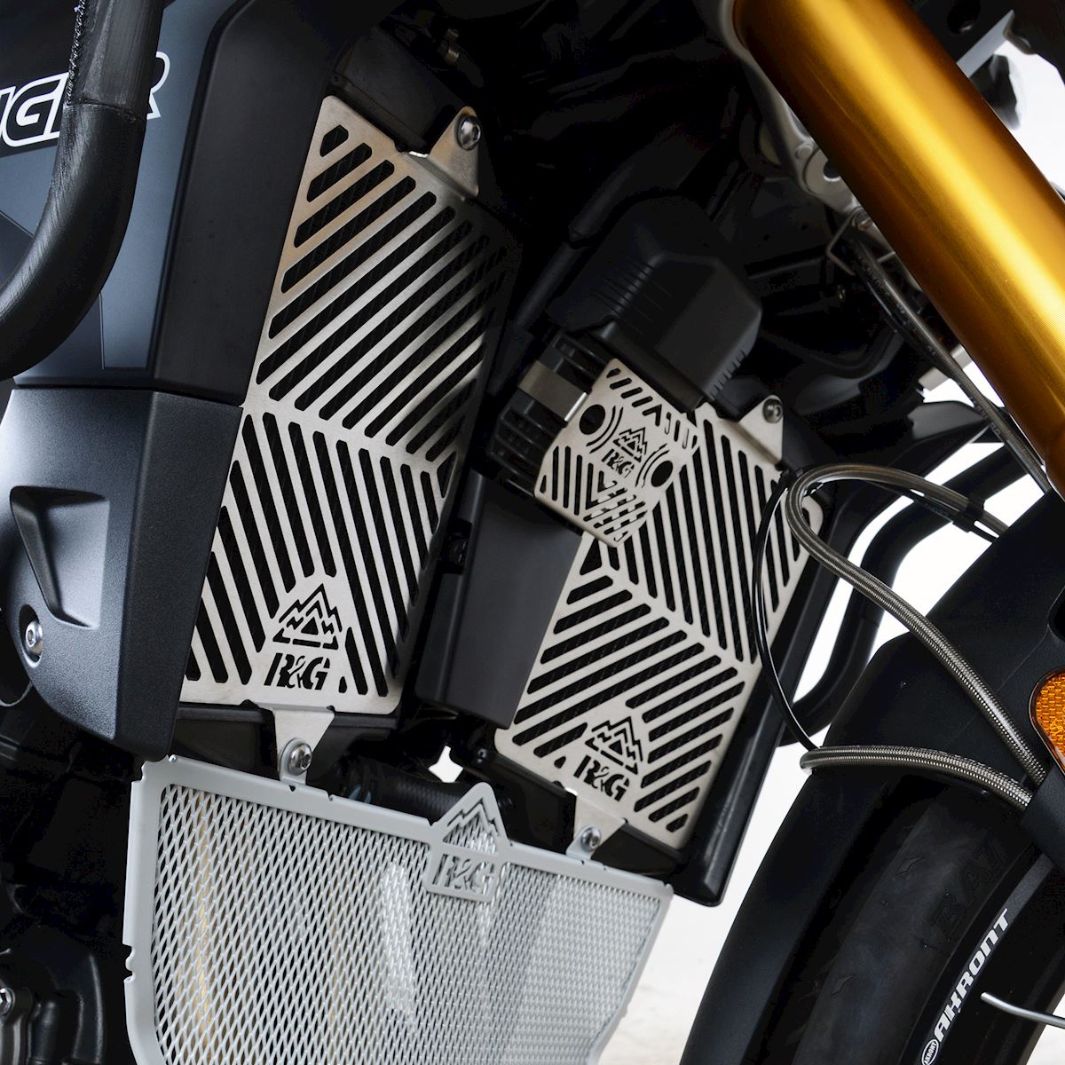 Stainless Steel Radiator Guards for Triumph Tiger 900/900 Rally(PRO)/900GT(PRO/LOW) '20-,Tiger 850Sp '21- (Pair)