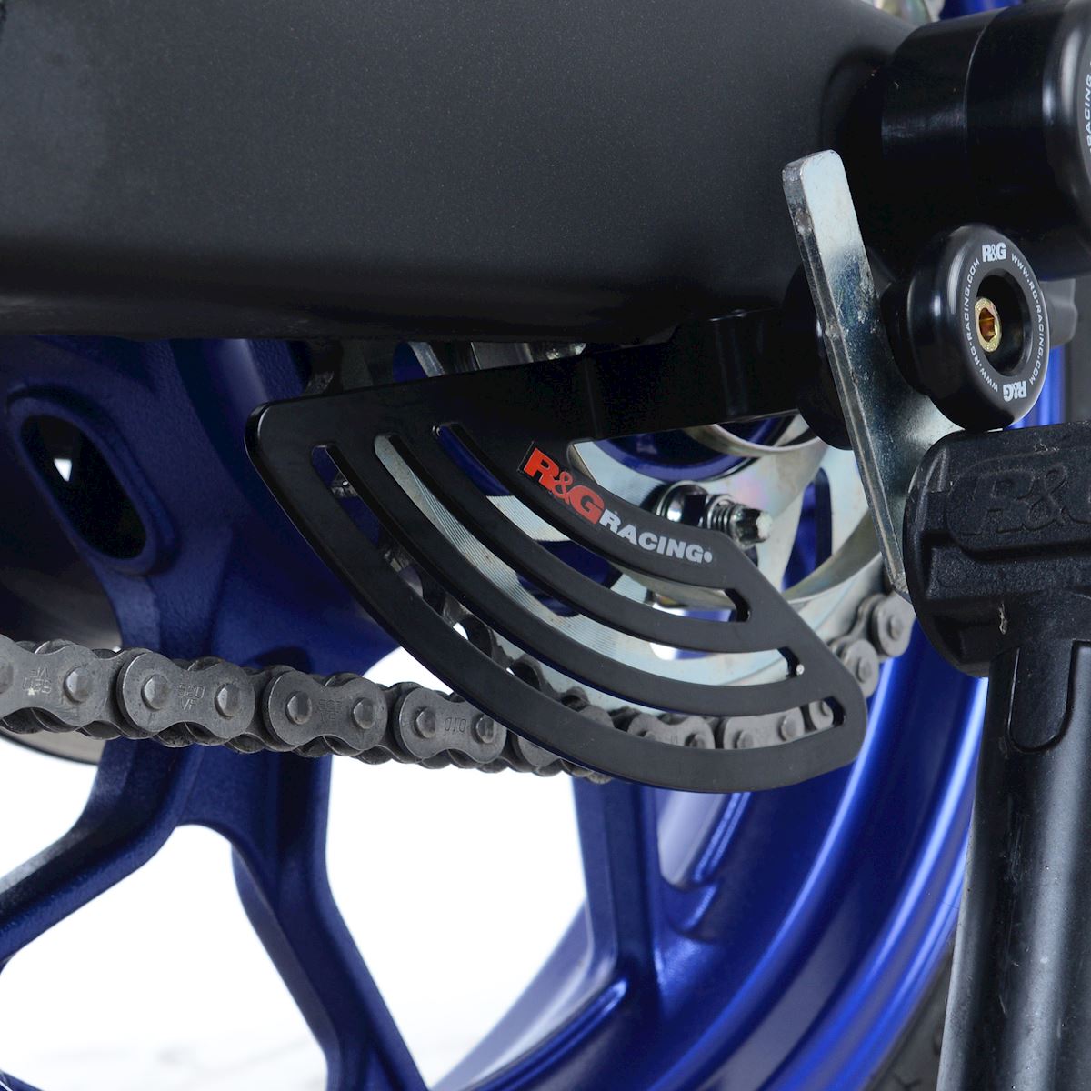 Toe Chain Guards - Toe Guard Yamaha YZF-R1/R1M/R3 '15-, MT-10 '16- ,SP '17-, MT-09 (SP) '21-, YZF-R9 '25- & Tracer 9 '21- '24, Tracer 9 GT '21- & Tracer 9 GT Plus '25-
