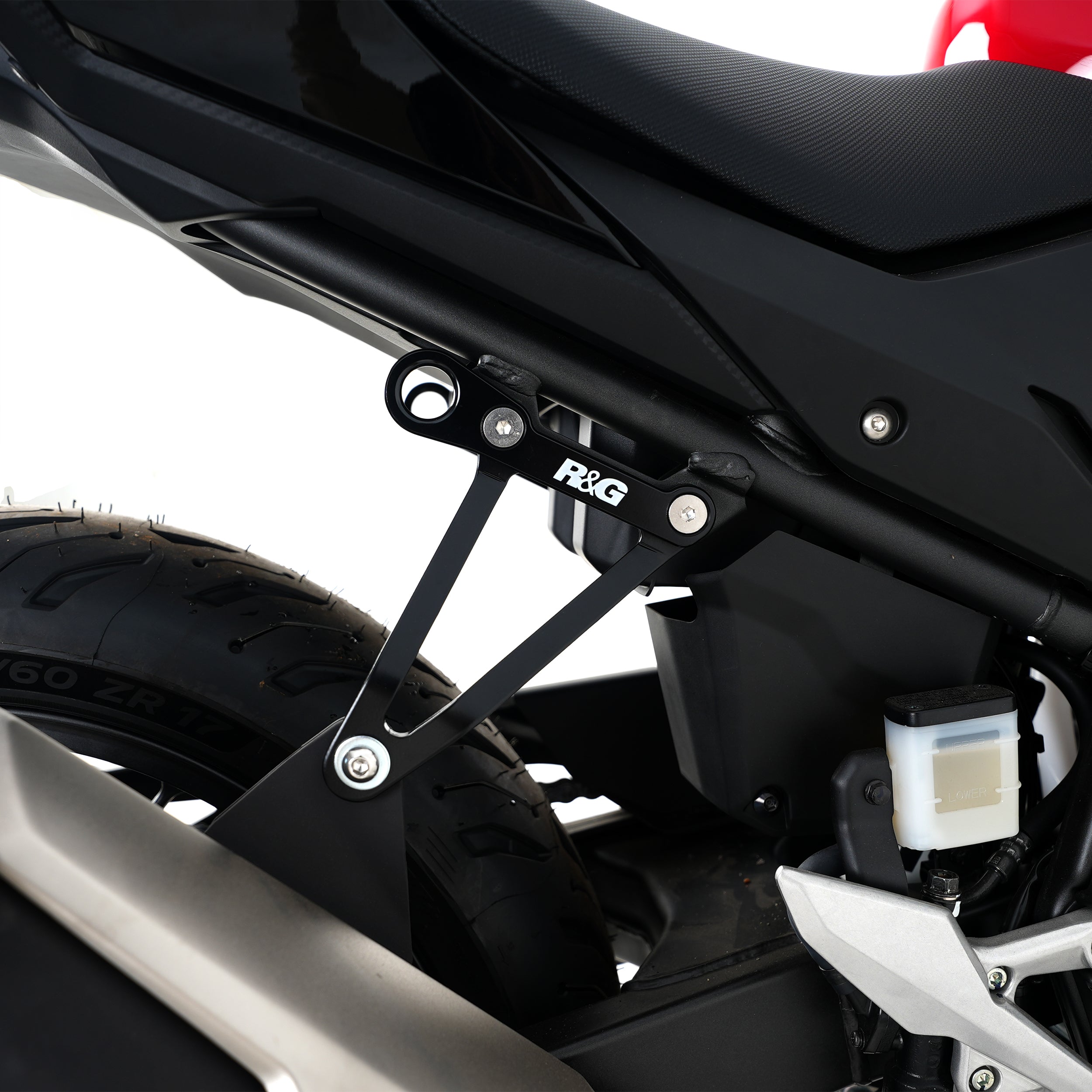 Tie-Down Hook for the Honda CBR500R '16-, CB500F '19-'23 , CB400X '19-, CB500X '19- , NX500 '24- & Yamaha MT-125 '20-, Honda CB500 Hornet '24-