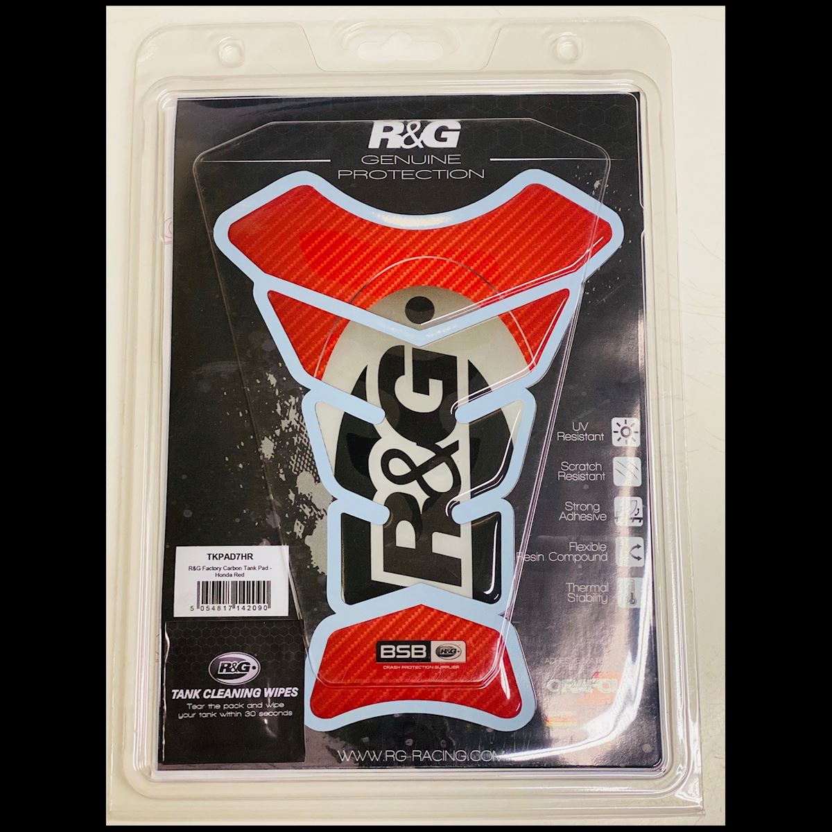 R&G \Factory Carbon\" Tank Pad "